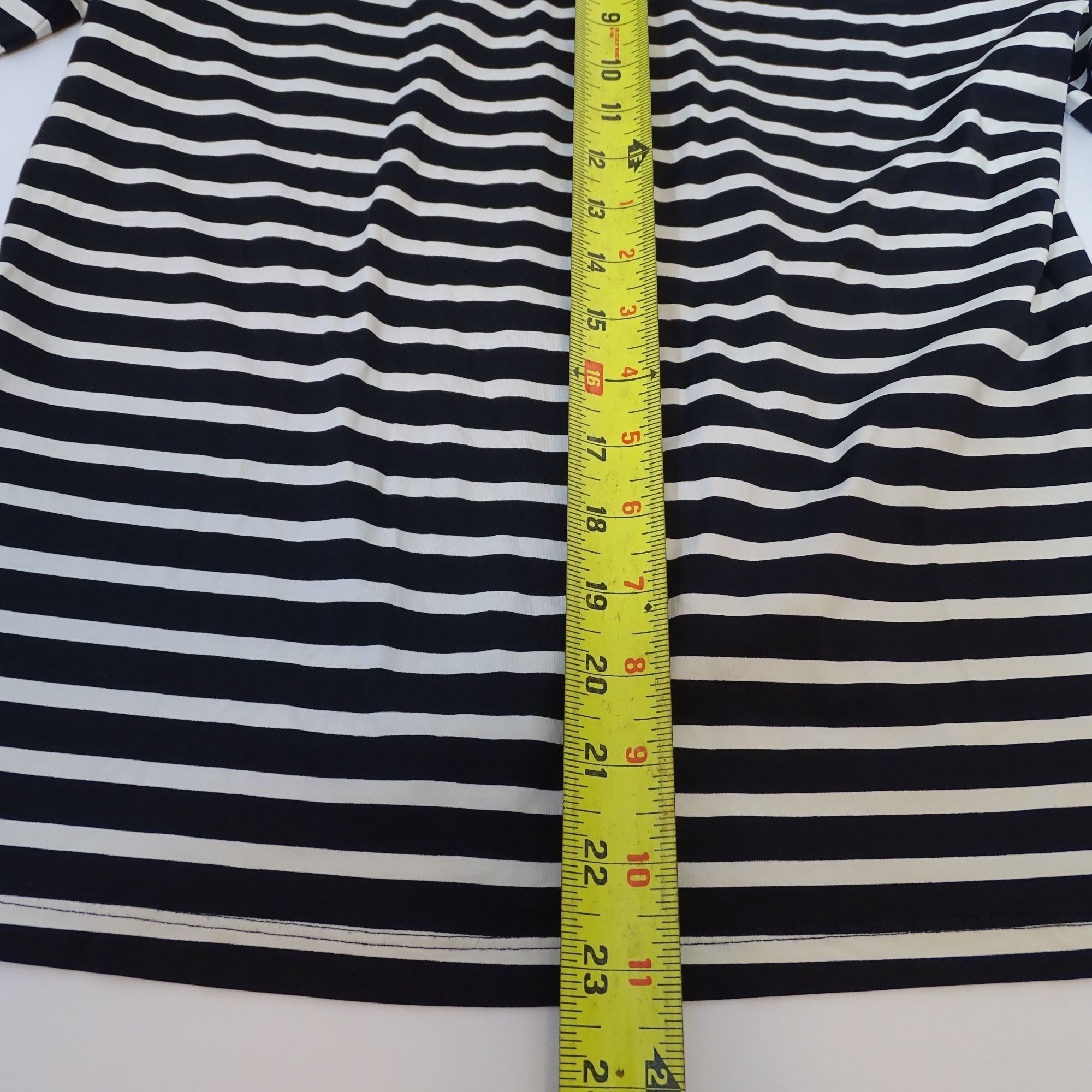 Lands' End Lands End Women Black White Striped Long Sleeve Top Size S Size S / US 4 / IT 40 - 10 Thumbnail