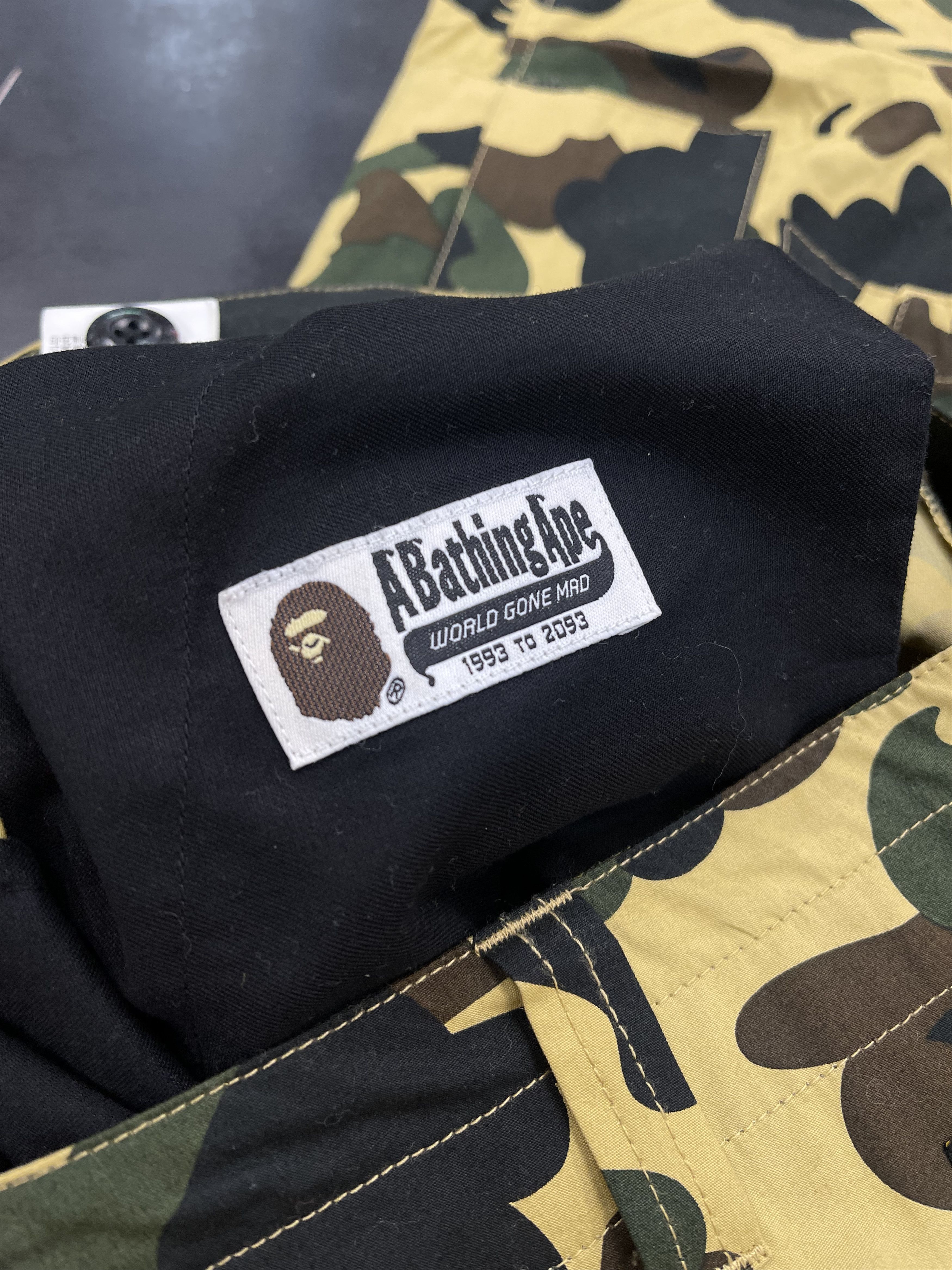 Bape Bape 1st Camo Cargo Pants SS22 Khaki Size US 38 / EU 54 - 6 Thumbnail
