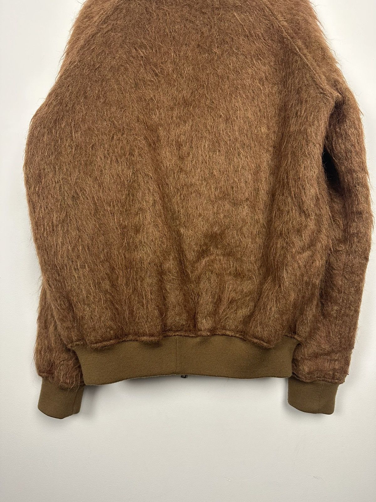 Rick Owens FW16 ‘MASTODON’ Fuzzy Mohair Bomber Size US M / EU 48-50 / 2 - 7 Thumbnail