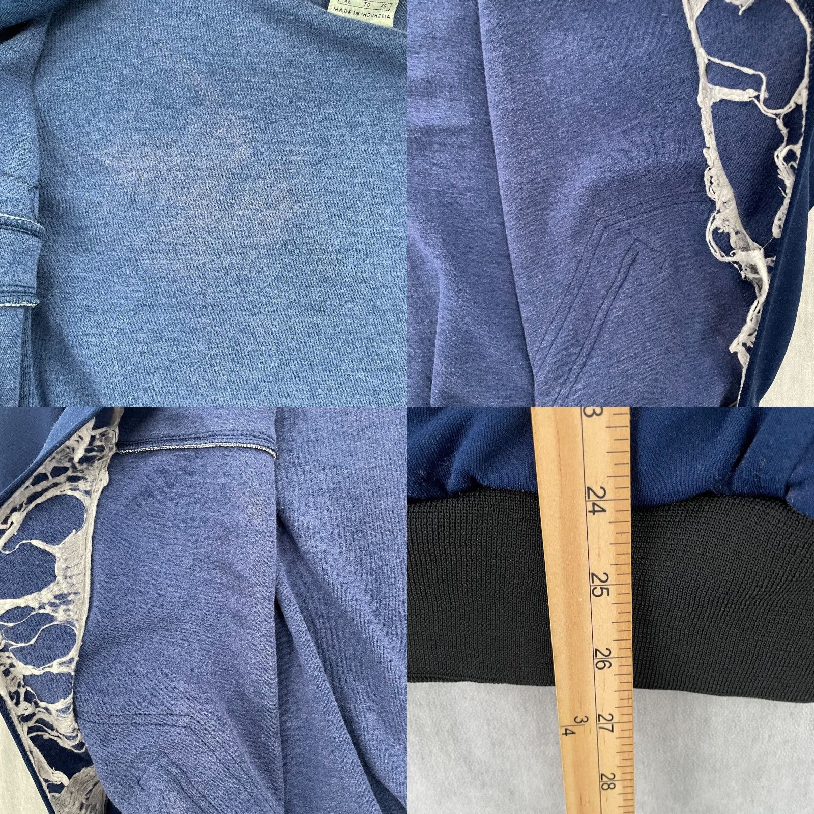 Nike VINTAGE Nike Jacket Adult Full Zip Windbreaker Mens XL Blue Logo Coat Track Size US XL / EU 56 / 4 - 8 Thumbnail