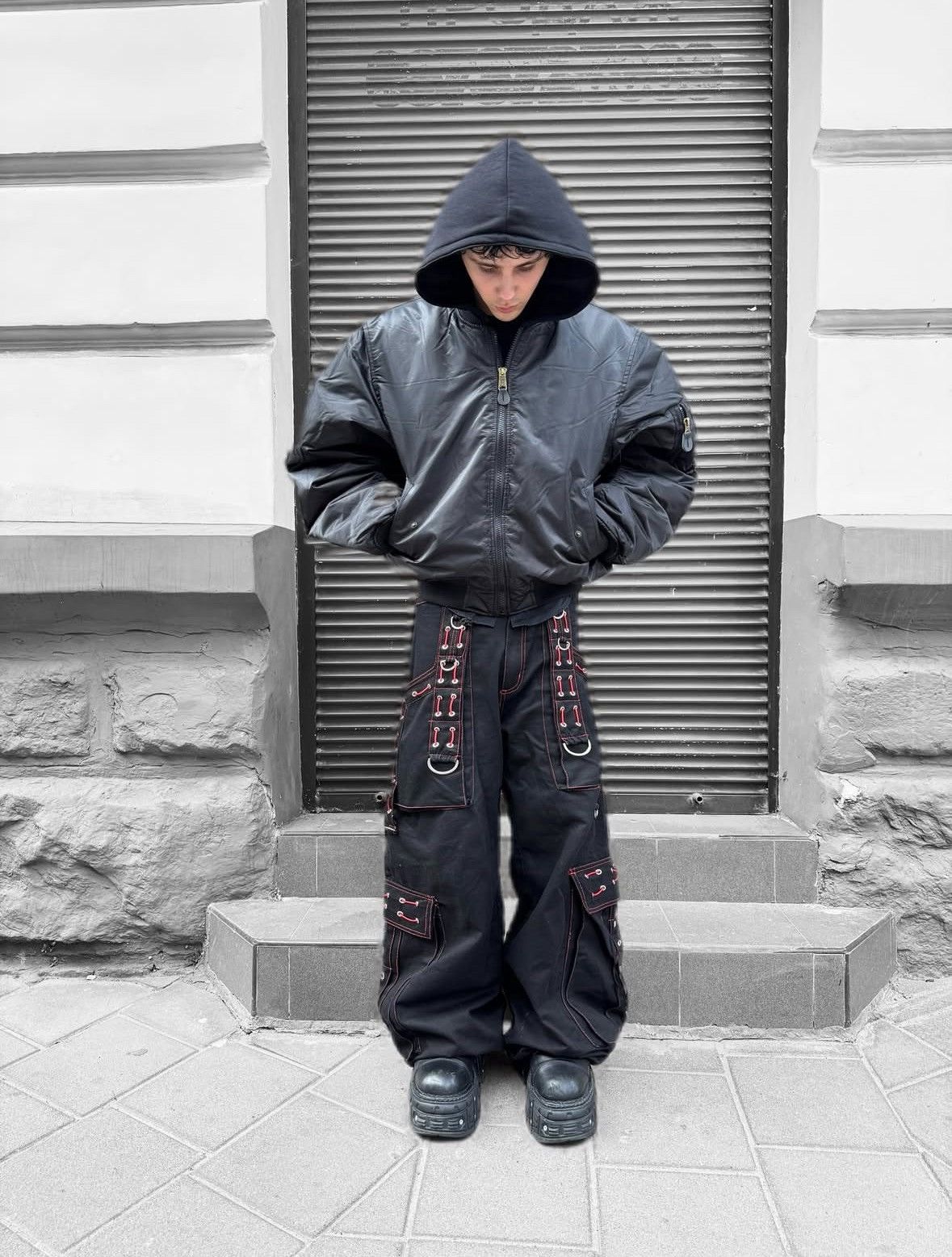 Other Hooded Bomber Jacket Size US M / EU 48-50 / 2 - 1 Thumbnail