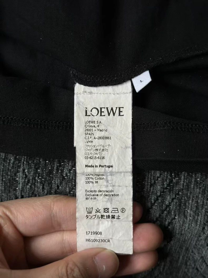 Other LOEWE Black embroidered short sleeves Size L / US 10 / IT 46 - 3 Thumbnail