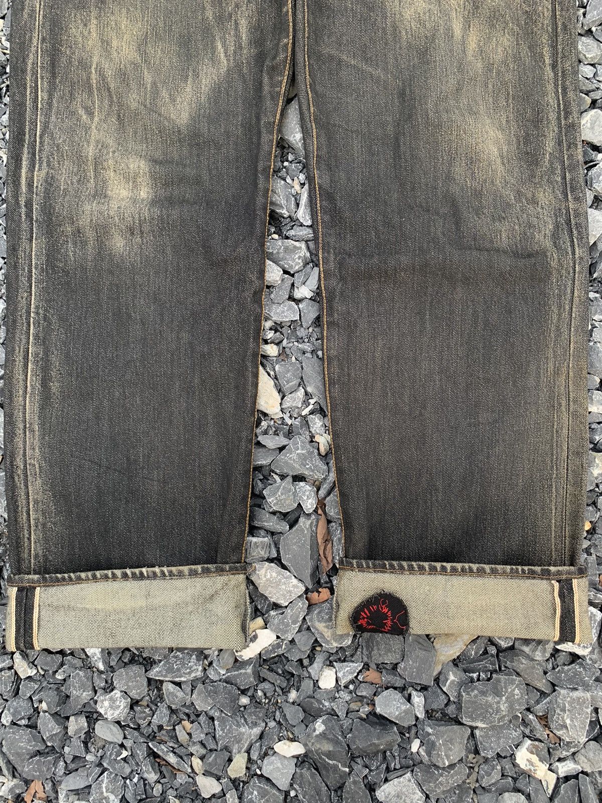Other JAPANESE BRAND LUMR SELVEDGE RUSTY&FADED DISTRESSED DENIM Size US 35 - 10 Thumbnail