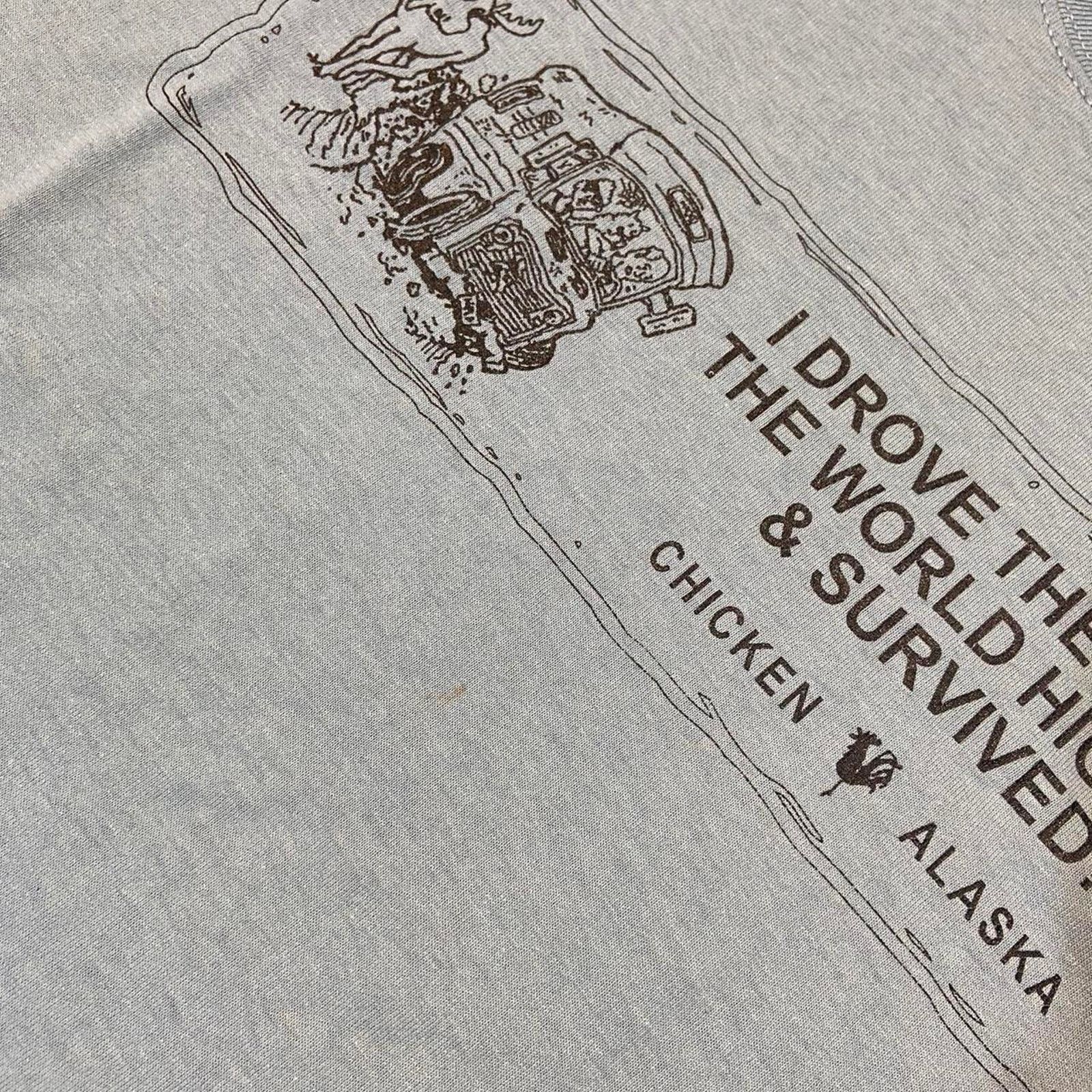 Hanes 90s chicken alaska vacation tee Size US L / EU 52-54 / 3 - 2 Thumbnail