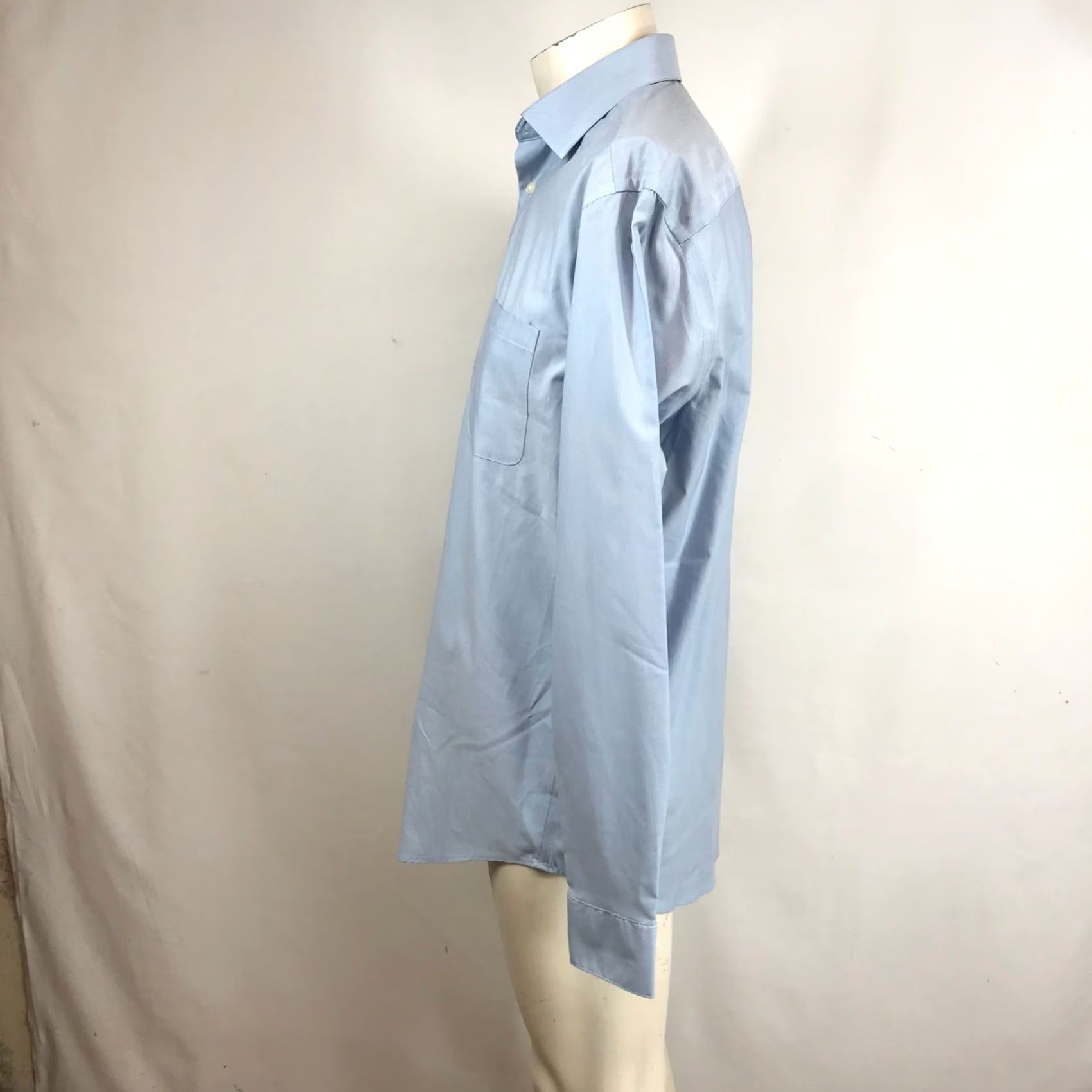 Calvin Klein Calvin Klein Mens Fresh Comfort Regular Fit Stretch Shirt Blue M 15-15.5 34/35 Size US L / EU 52-54 / 3 - 6 Thumbnail