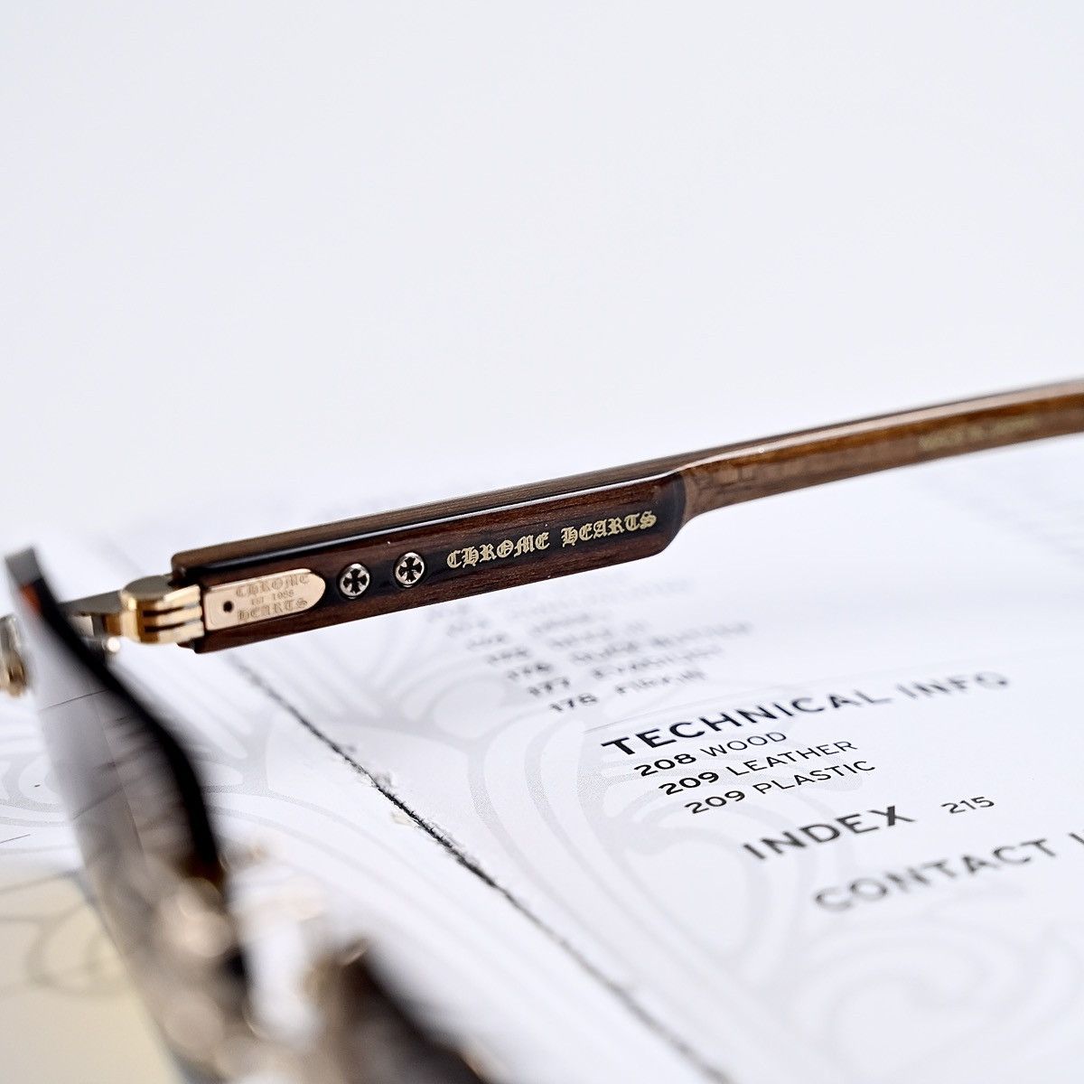 Chrome Hearts CHROME HEARTS DEEP I GLASSES Size ONE SIZE - 5 Thumbnail