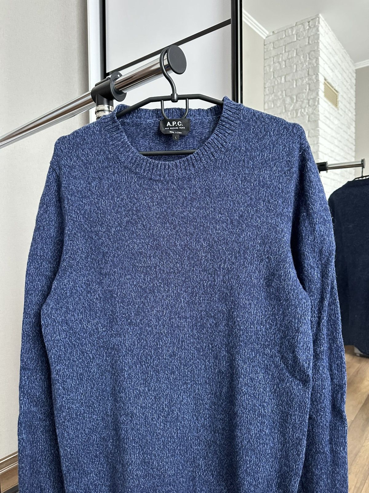 A.P.C. A.P.C. Merino Wool Sweater Pullover Size US L / EU 52-54 / 3 - 5 Thumbnail