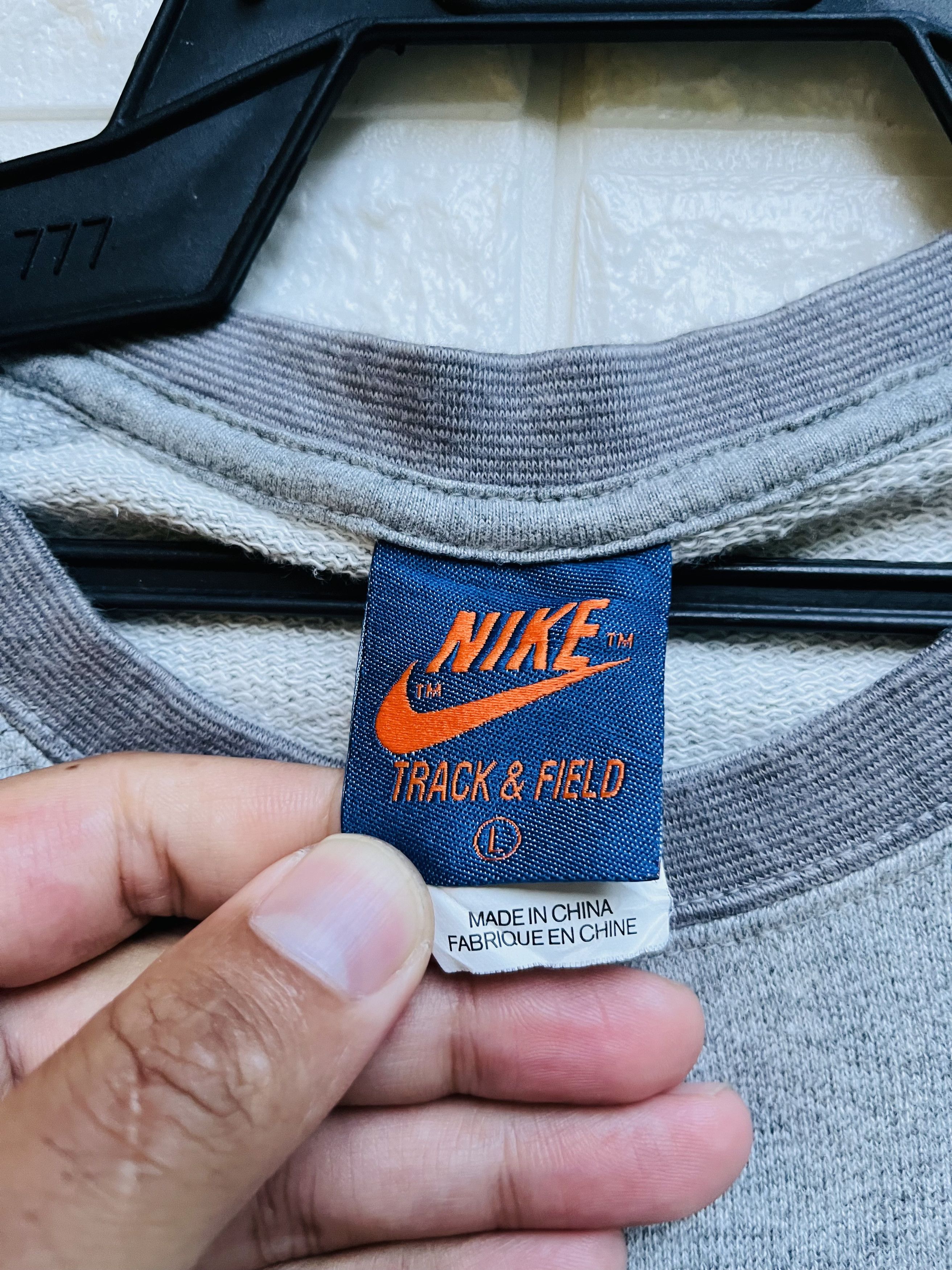 Japanese Brand × Nike Vintage Nike Big Logo Japanese Designer Fashion Style Size L / US 10 / IT 46 - 7 Thumbnail