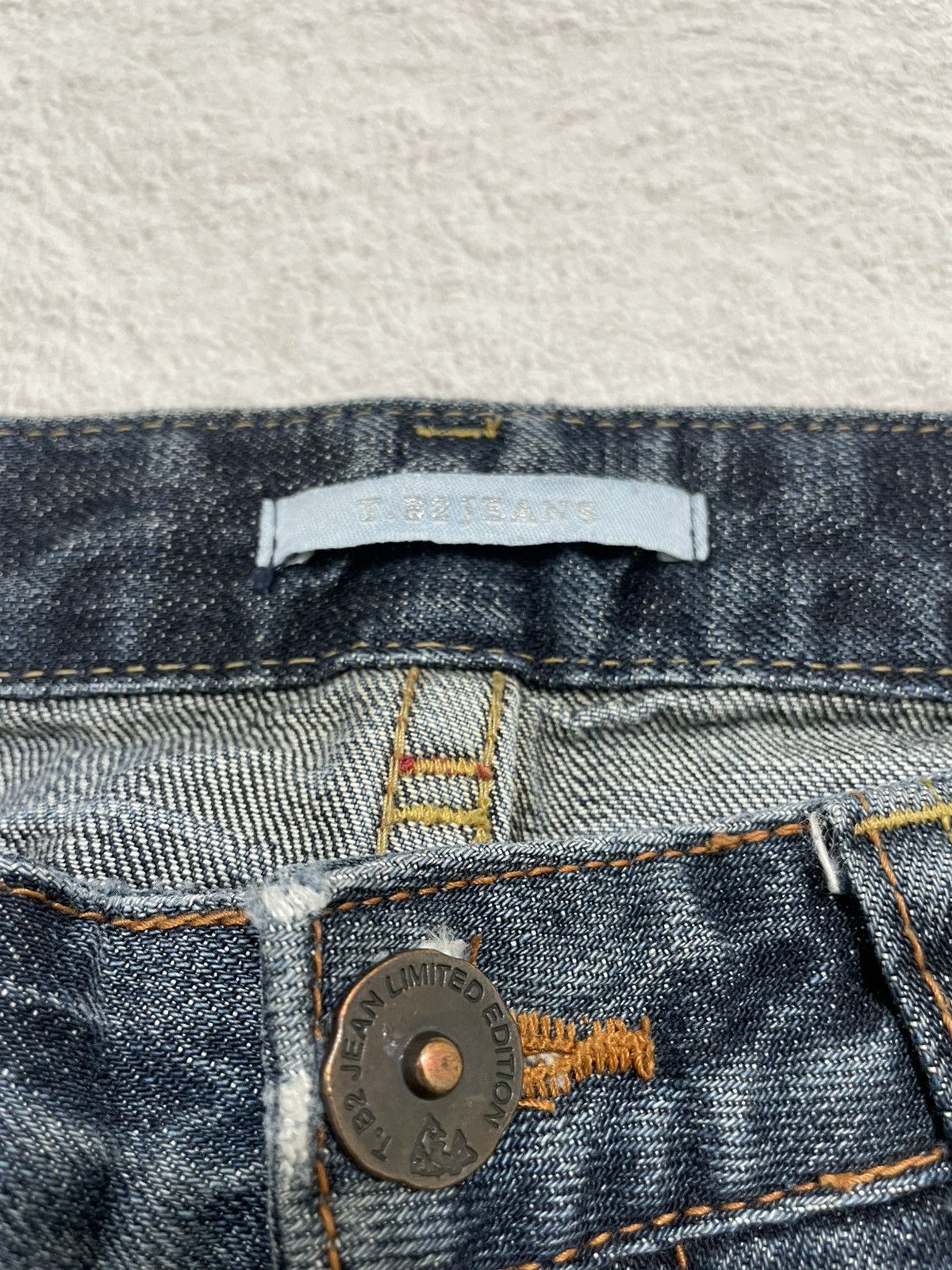 If Six Was Nine 2000s TB2 Rare Fading Denim Y2K Size 28" / US 6 / IT 42 - 6 Thumbnail