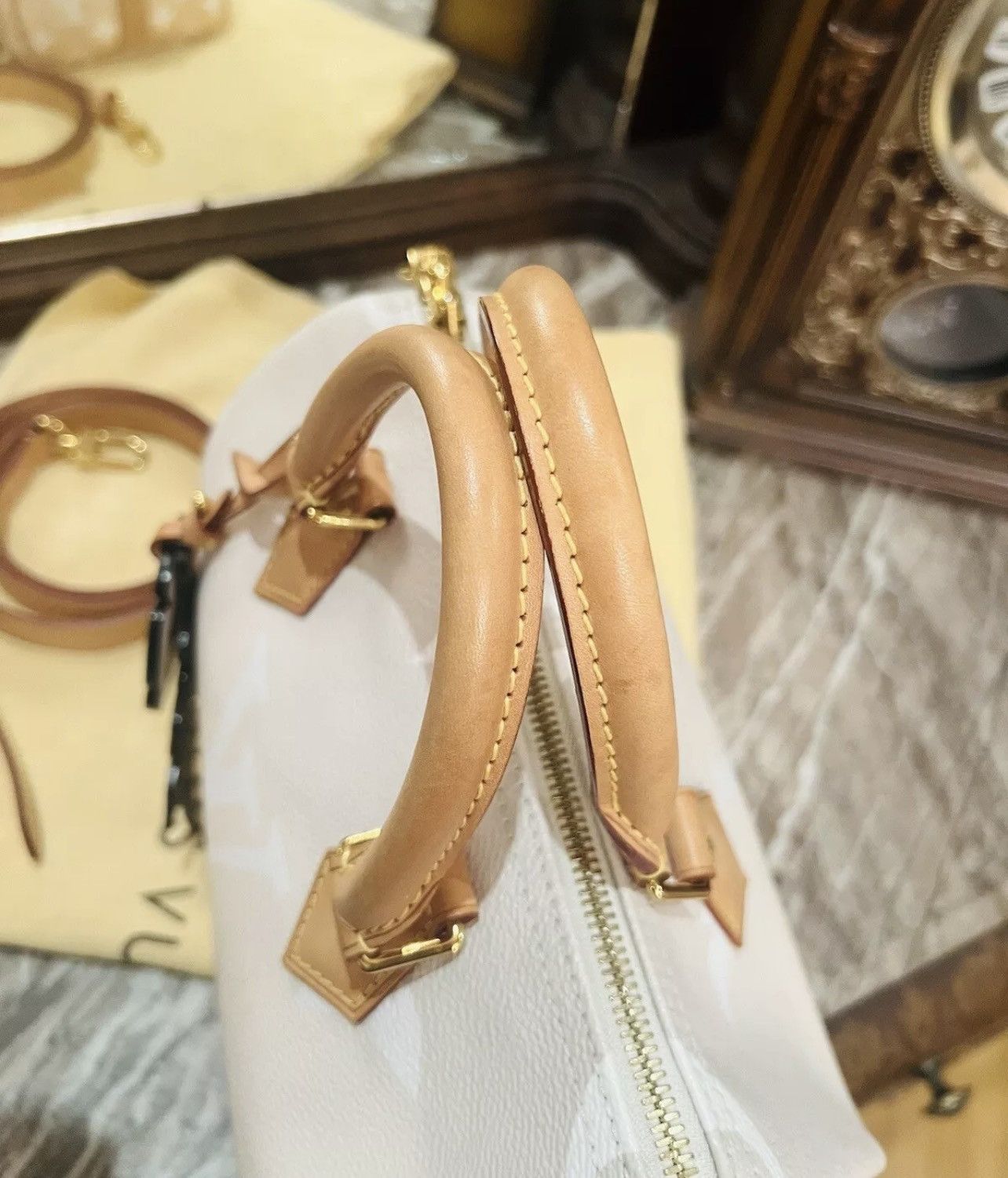 Louis Vuitton Louis Vuitton Speedy 25 Bandouliere Summer Giant Size ONE SIZE - 6 Thumbnail