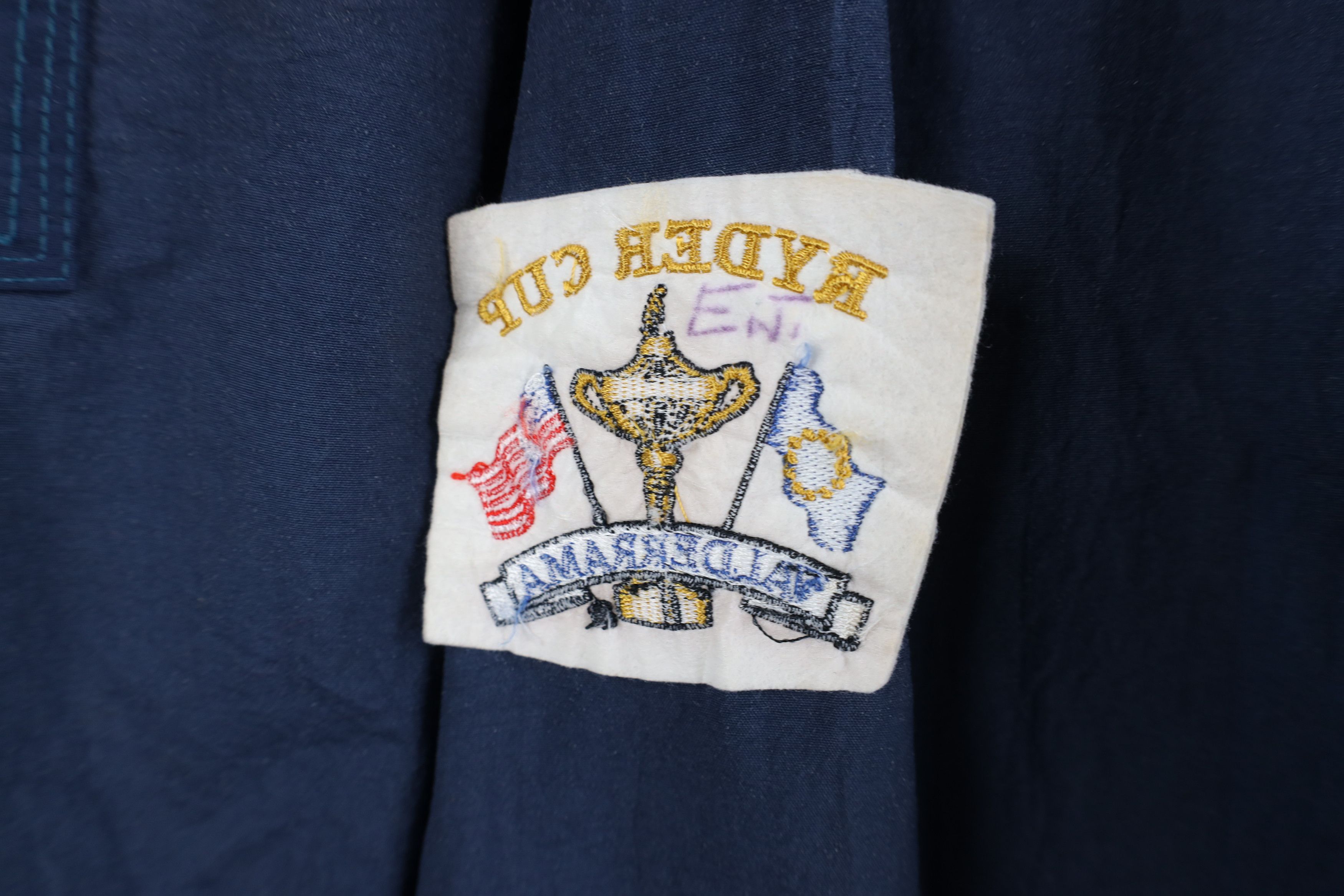 Vintage Vintage 90s 1997 Ryder Cup Valderrama Hooded Jacket Size US L / EU 52-54 / 3 - 12 Thumbnail