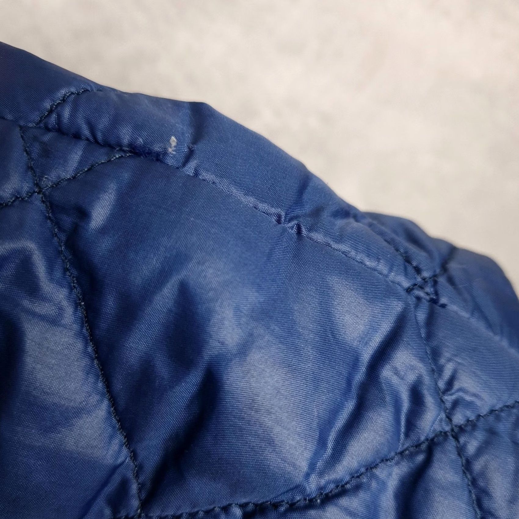 Barbour Barbour Fastback Quilt Jacket Mens Medium Blue Quilted Full Zip Lightweight Size US M / EU 48-50 / 2 - 7 Thumbnail