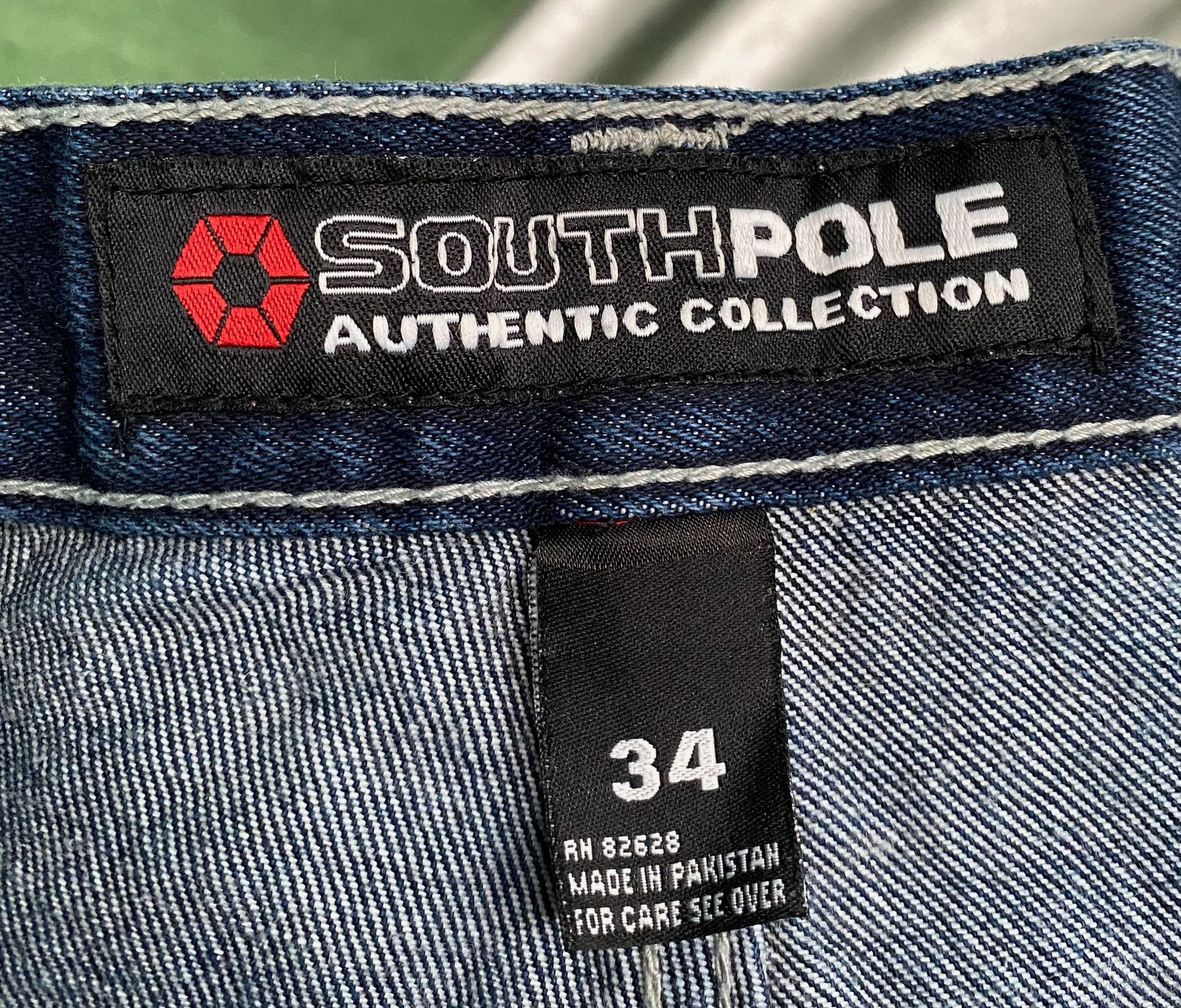 Southpole Y2K Southpole Baggy Spellout Carpenter Denim Shorts Jorts 31 Size US 31 - 3 Thumbnail