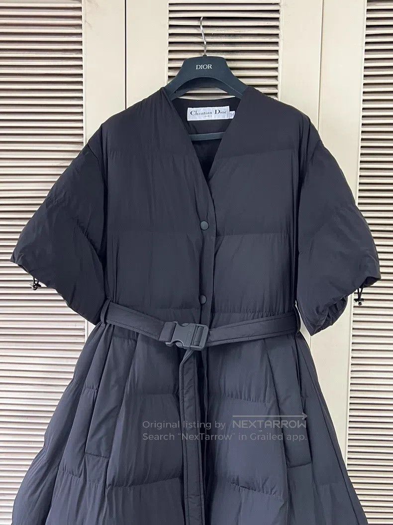 Dior Dior Black long cotton jacket Size XS / US 0-2 / IT 36-38 - 2 Thumbnail