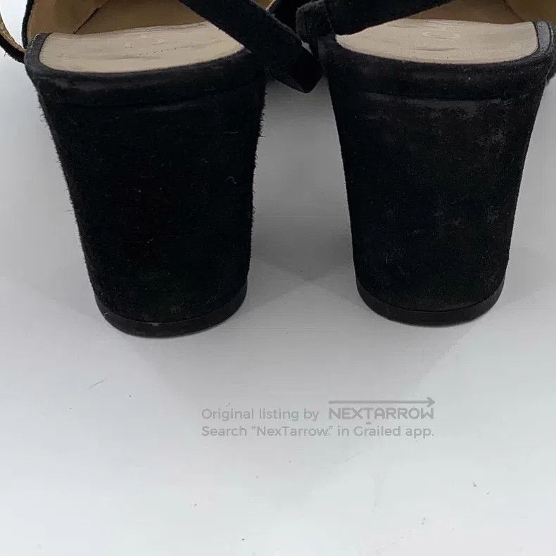 Chanel Chanel Colour-matched thick-heeled high-heeled sandals Size US 7 / IT 37 - 8 Thumbnail