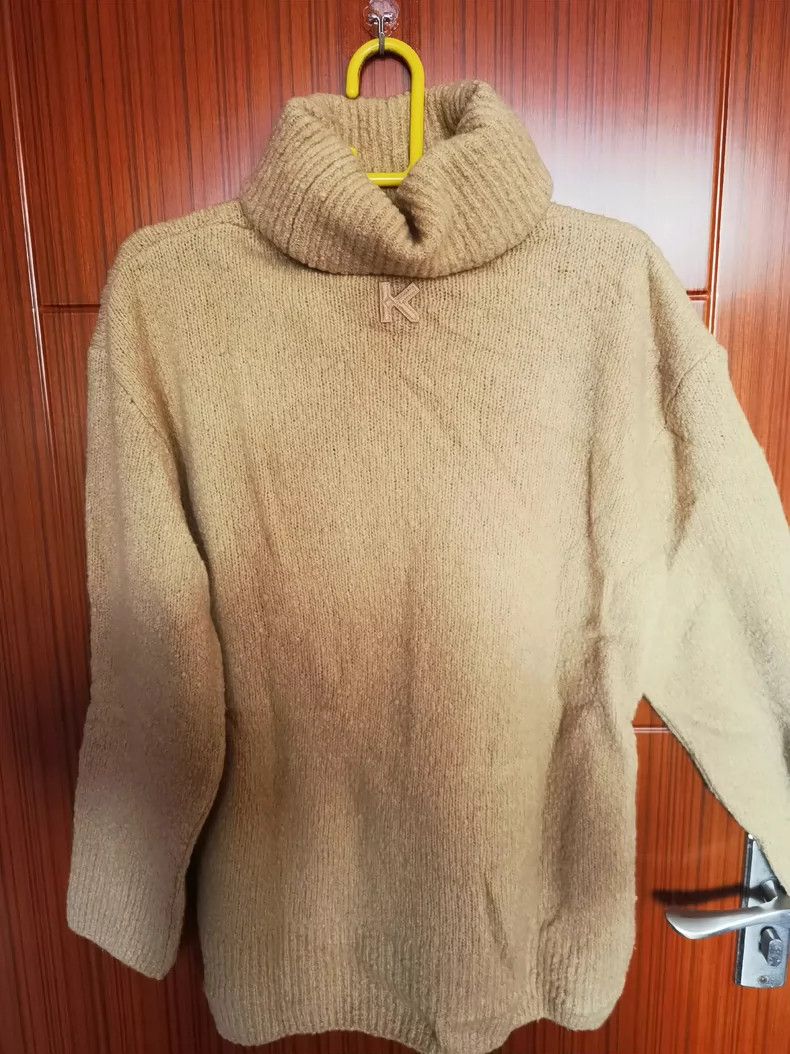 Kenzo KENZO White cashmere wool blend sweater Size M / US 6-8 / IT 42-44 - 1 Thumbnail