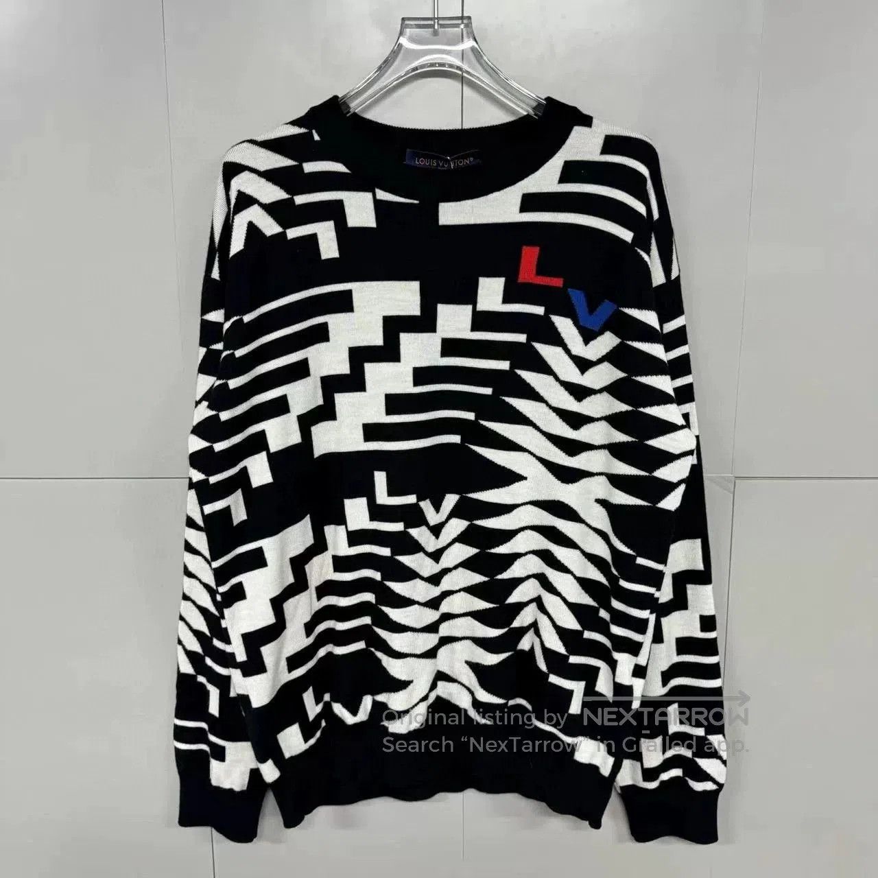 Louis Vuitton louis vuitton winter collection knit sweater. Size US XXL / EU 58 / 5 - 1 Thumbnail