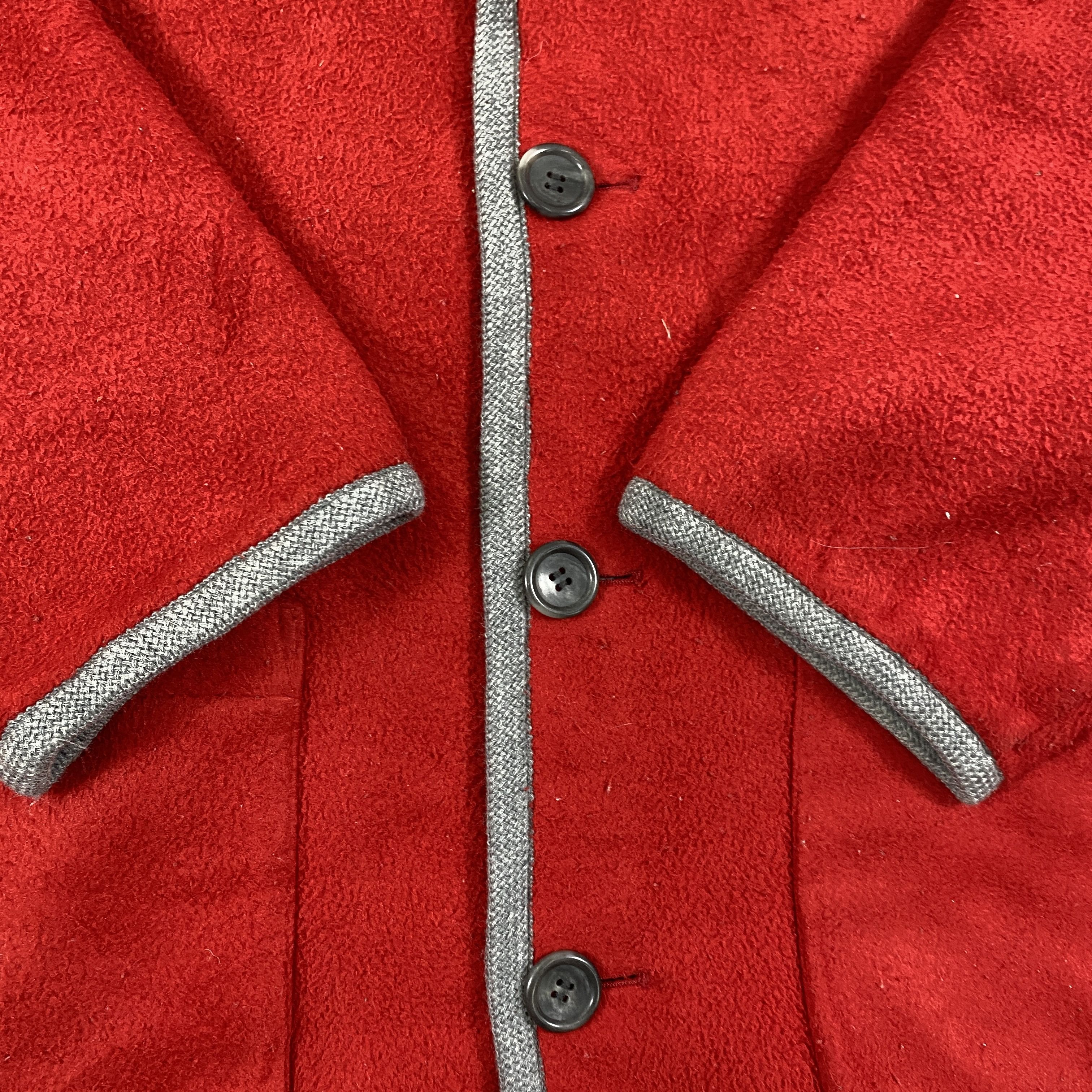 Japanese Brand Vintage Elesse Perugia Hooded Fleece Large Jacket- J479 Size US L / EU 52-54 / 3 - 11 Thumbnail
