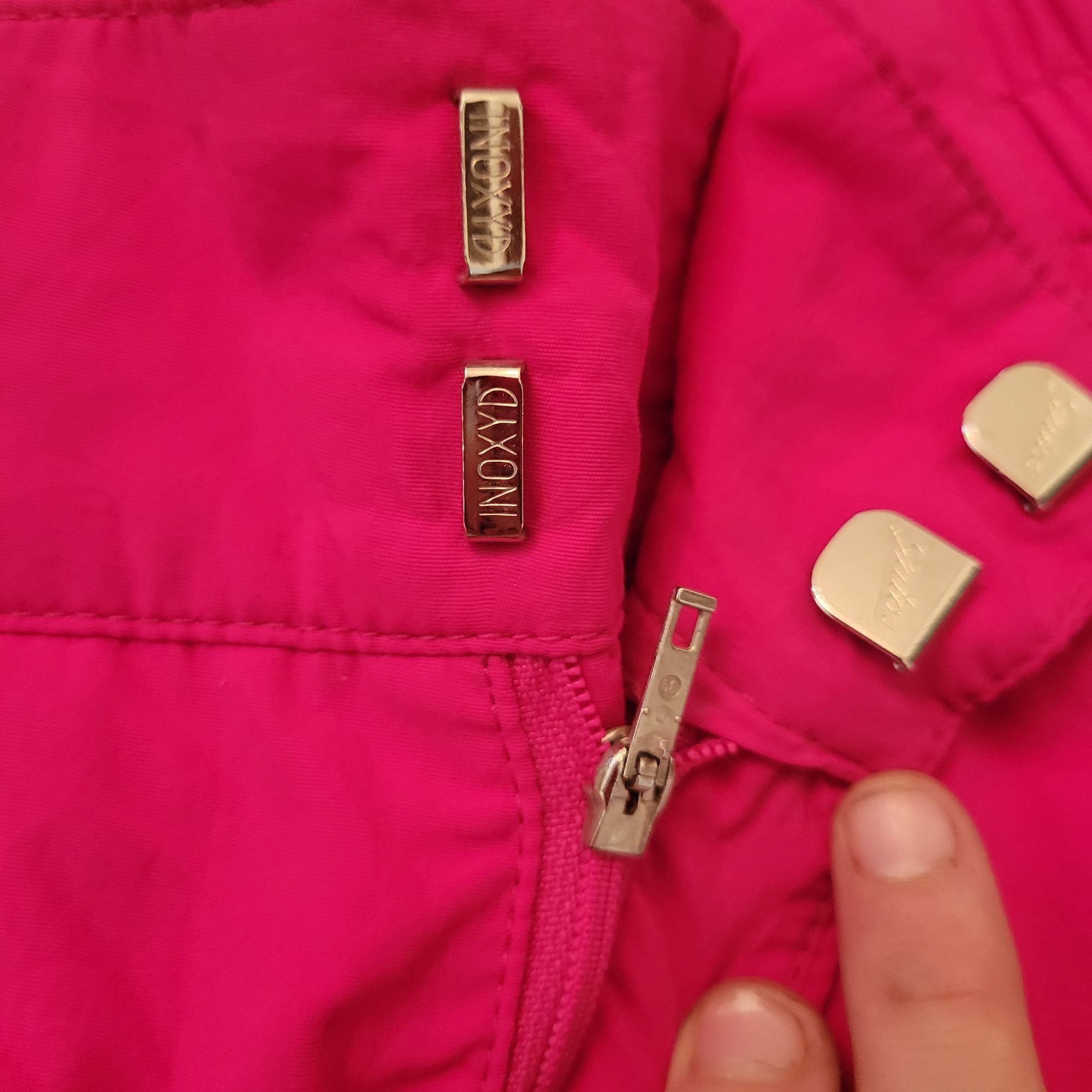 Bogner Vintage Bogner Pink Ski Pants Zipper Pockets Elastic Cuffs 1 Size 34" / US 12 / IT 48 - 4 Thumbnail