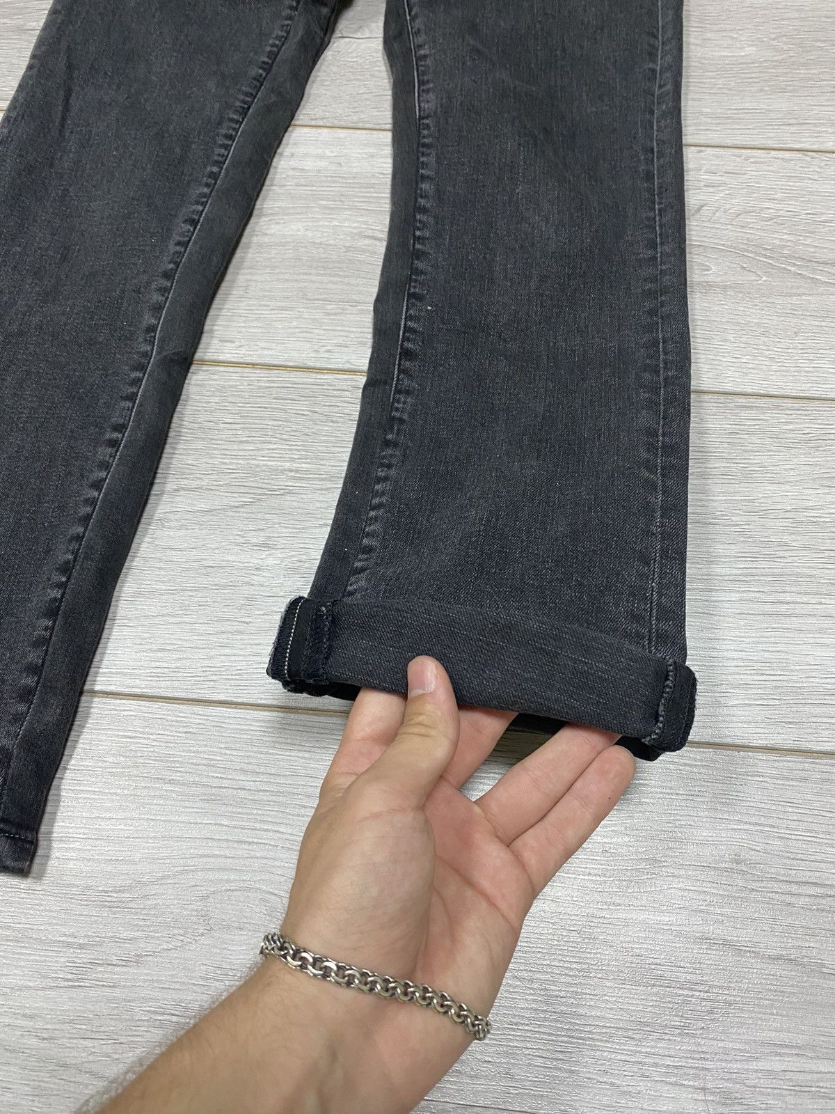 Off-White Off-White tape T 2013 Fire line do not cross jeans | Grailed