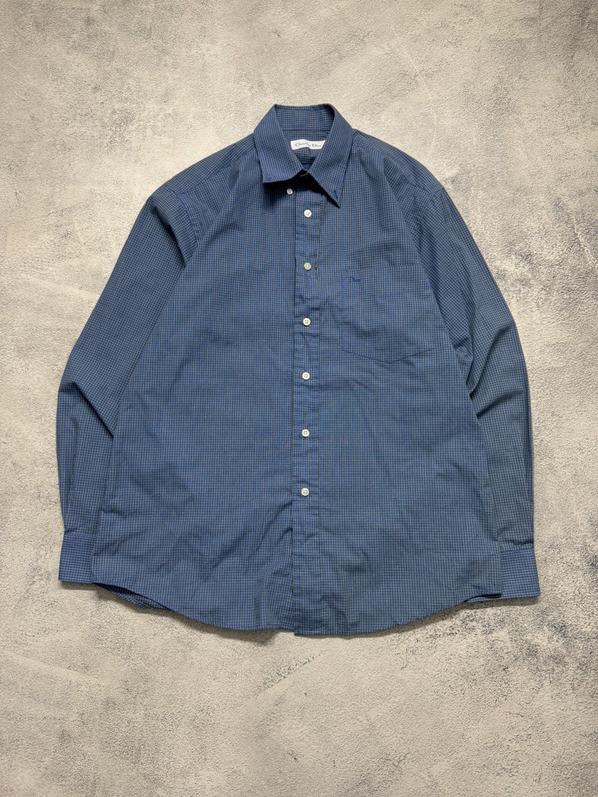 Dior Vintage Christian Dior Luxury Shirt Size US M / EU 48-50 / 2 - 3 Thumbnail