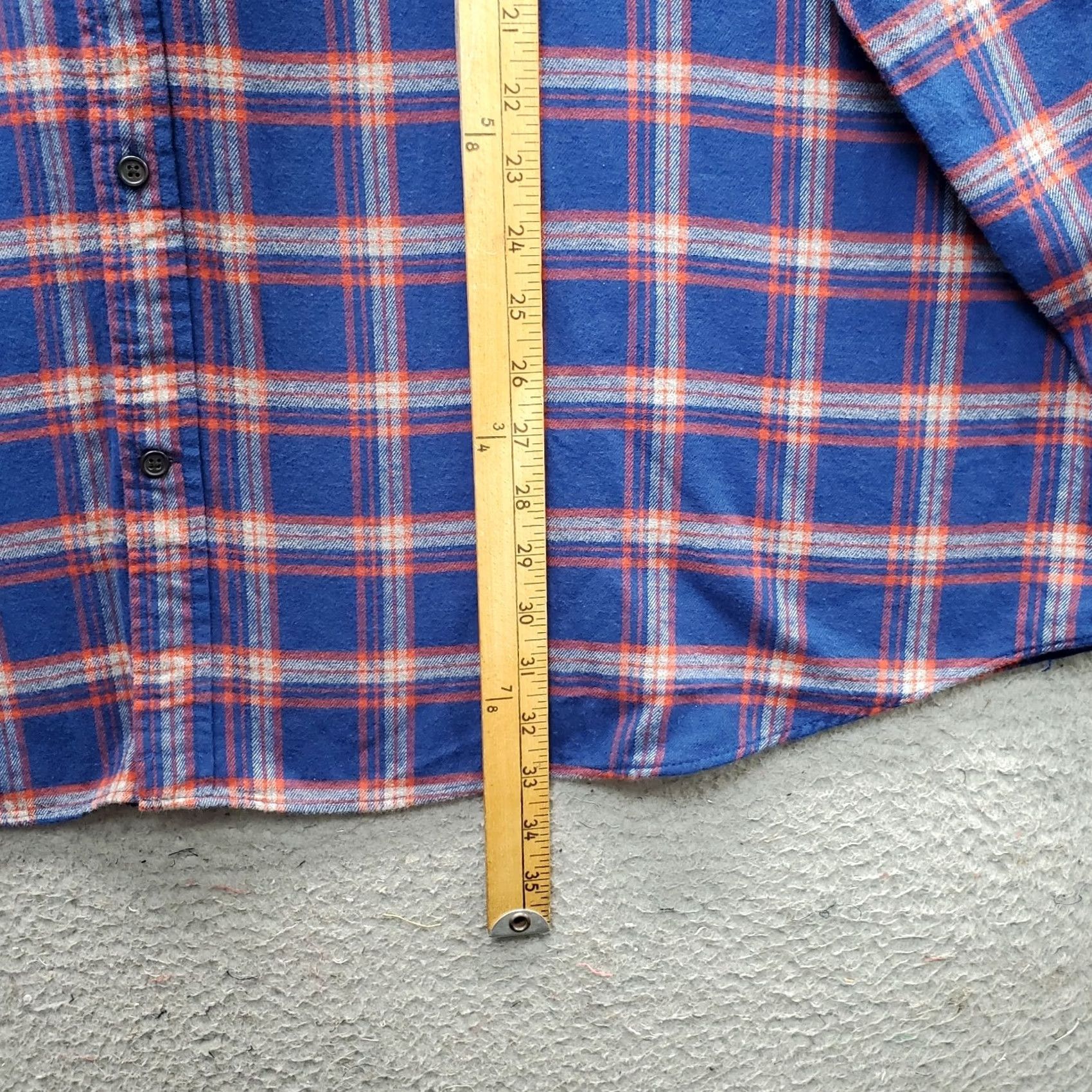Vintage St. John's Bay Shirt Mens 4XL Multi Plaid Flannel Button-Down Classic Button Up Casual Size US XXL / EU 58 / 5 - 3 Thumbnail