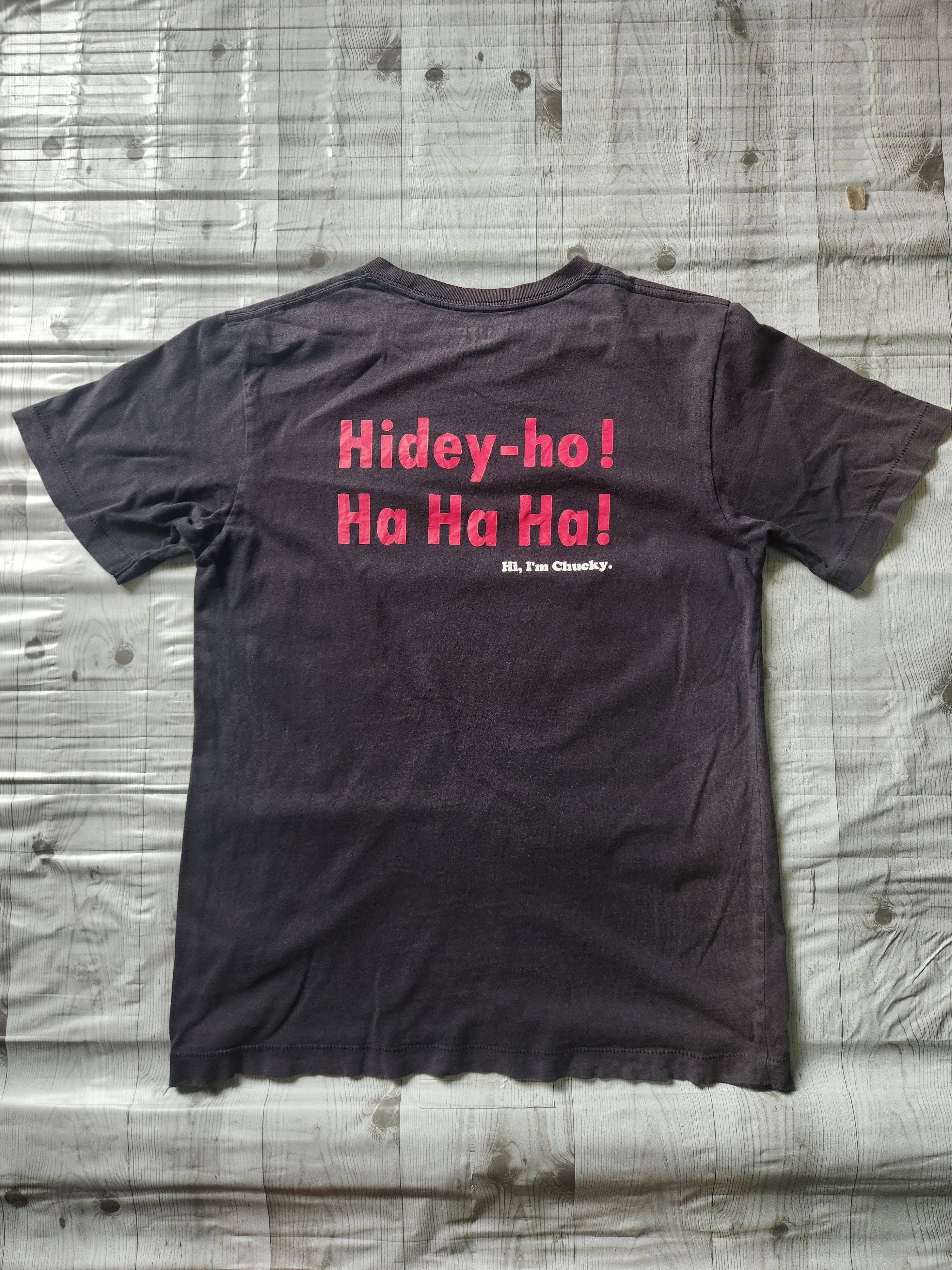 Expert Horror × Uniqlo Vintage Y2K Thrashed Horror Chucky Movie TShirt Size US M / EU 48-50 / 2 - 3 Thumbnail