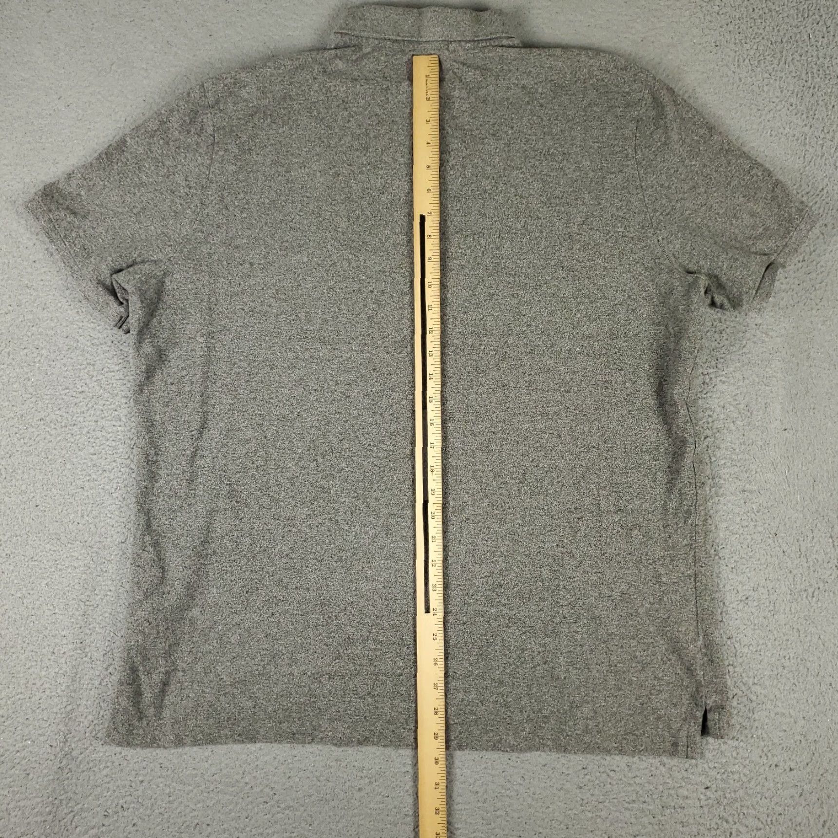 Ralph Lauren Ralph Lauren Polo Shirt Mens XL Gray Pony Short Sleeve - Button Collar Classic Casual Sports Size US XL / EU 56 / 4 - 6 Thumbnail