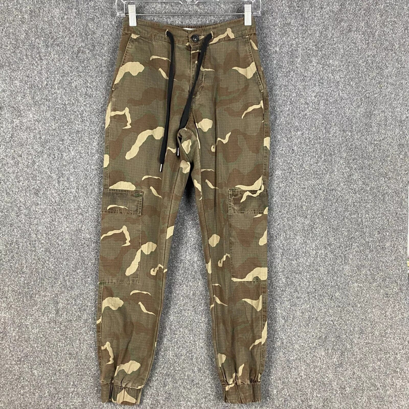 Topman Topman Camouflage Joggers Men's 28x30 Stretch 100% Cotton Size US 28 / EU 44 - 1 Thumbnail
