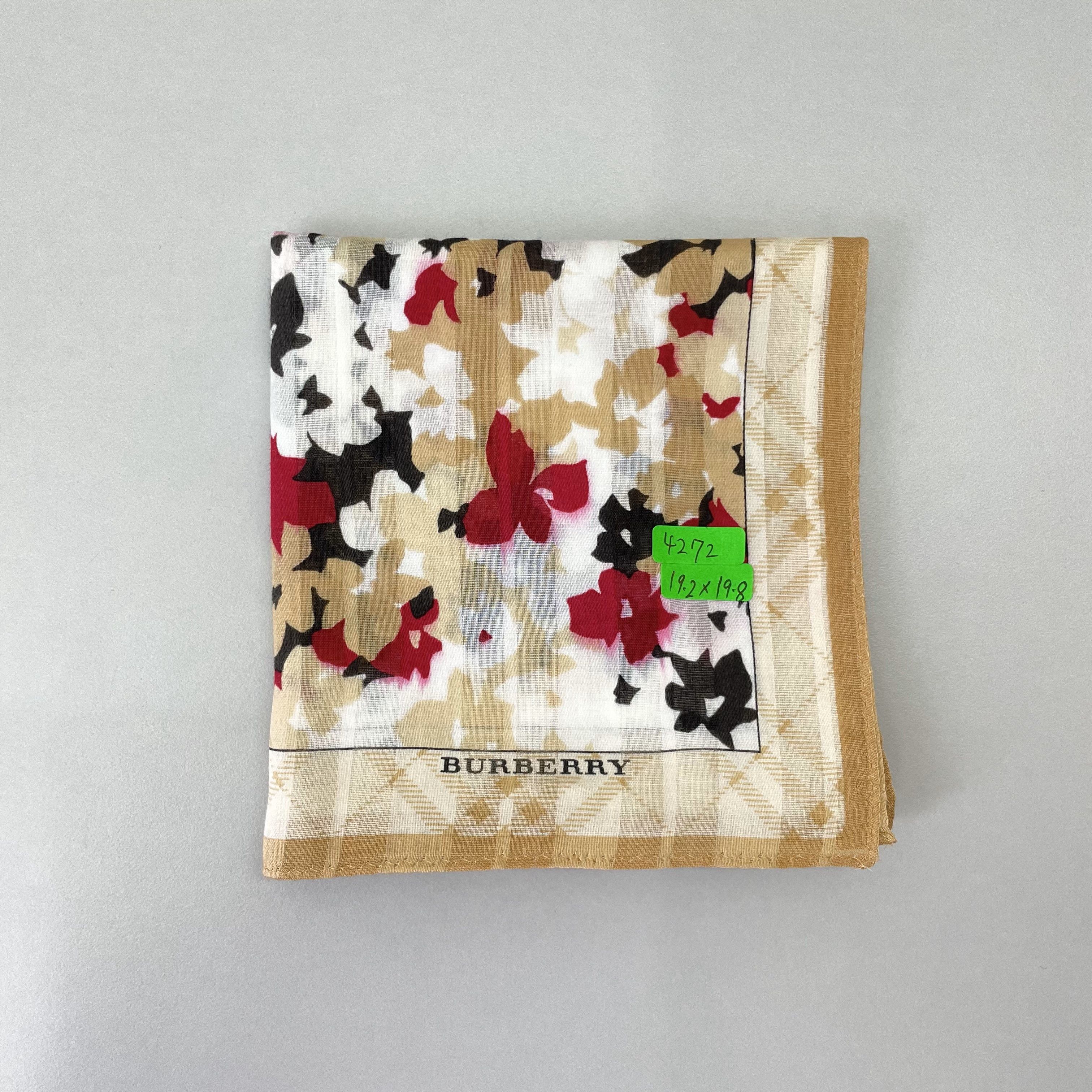 Burberry × Vintage Burberry Handkerchief / Neckerchief / Bandana - 4272 Size ONE SIZE - 10 Thumbnail