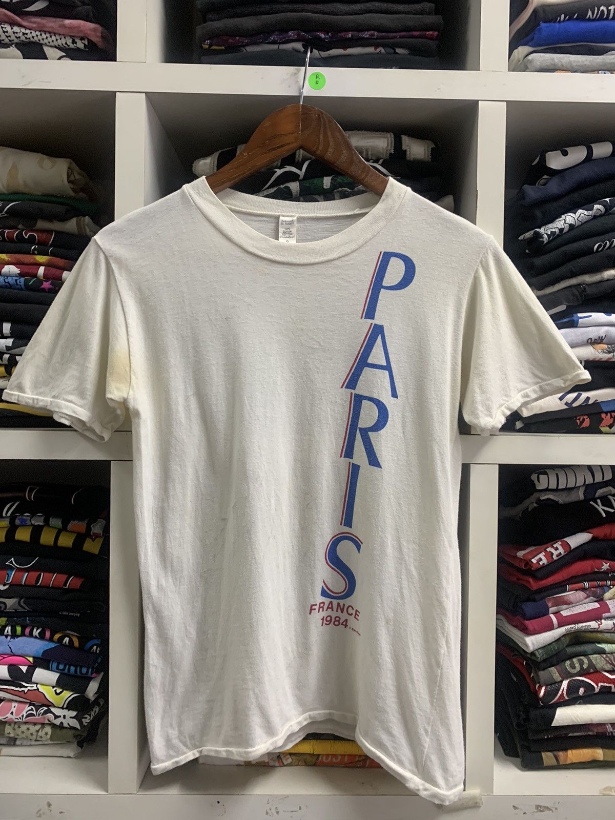 Vintage Paris t-shirt Size US S / EU 44-46 / 1 - 3 Thumbnail