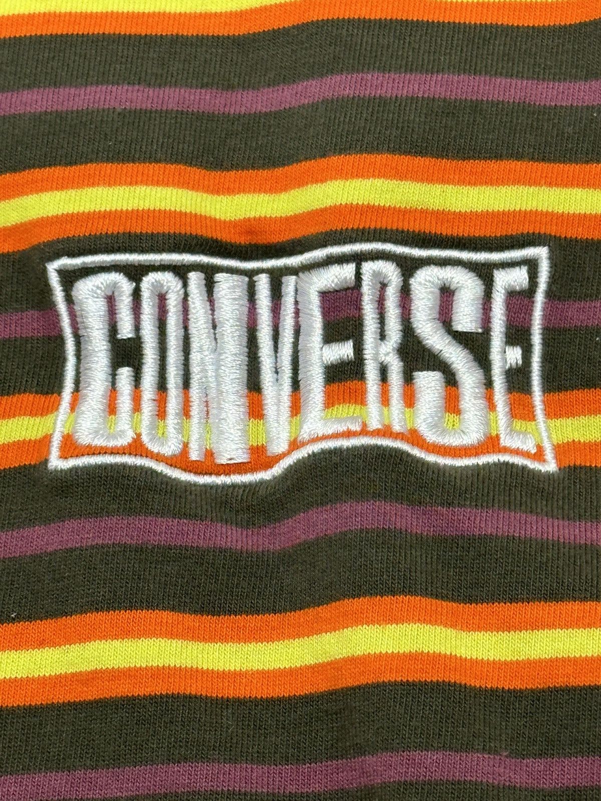 Converse Converse Striped Long Sleeve Classic Standard XXL Size US XXL / EU 58 / 5 - 3 Thumbnail