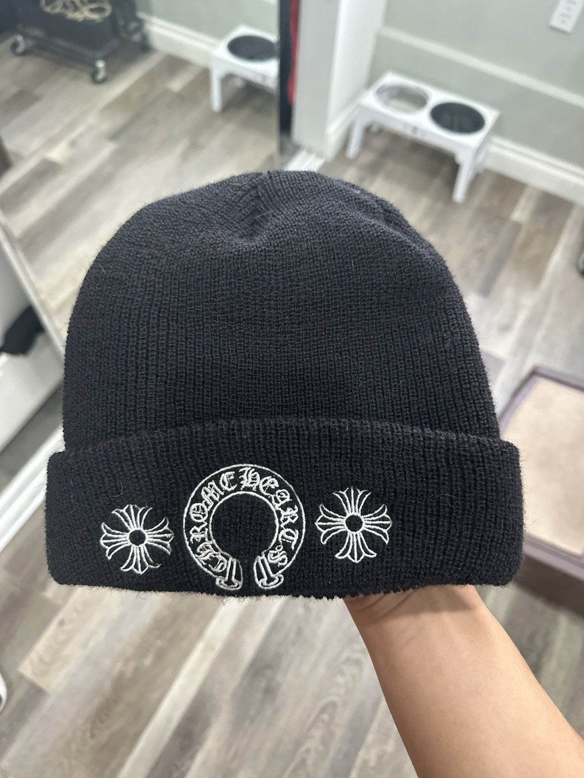 Chrome Hearts Chrome Hearts Horseshoe Beanie Size ONE SIZE - 1 Thumbnail