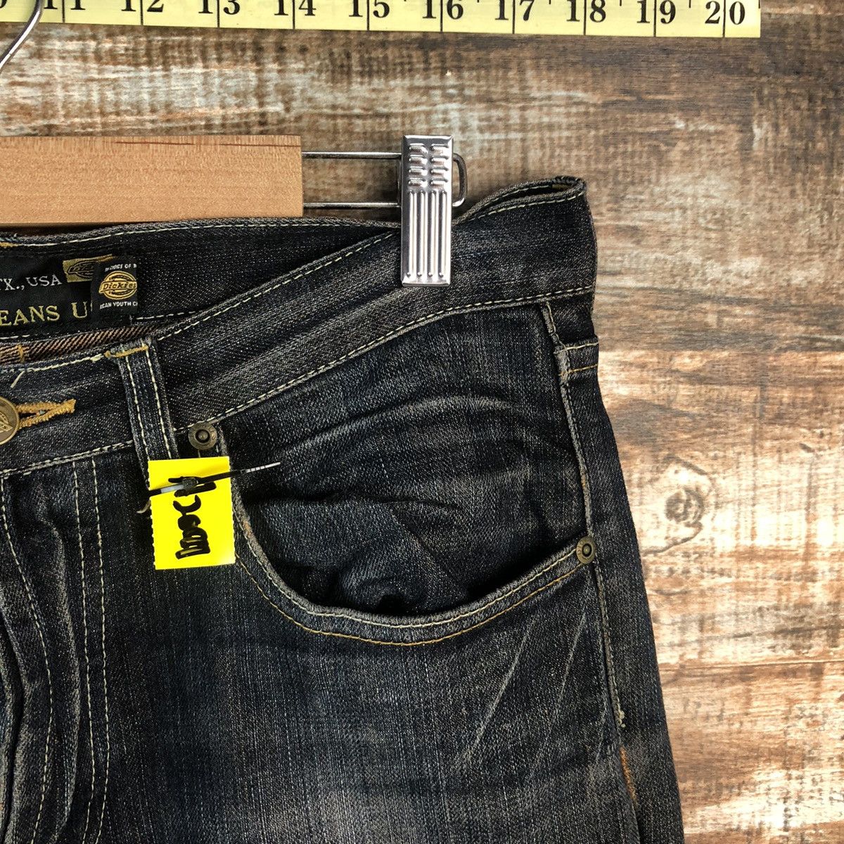 Dickies Dickies vintage Black Denim Pants #A2091 Size US 31 - 9 Thumbnail