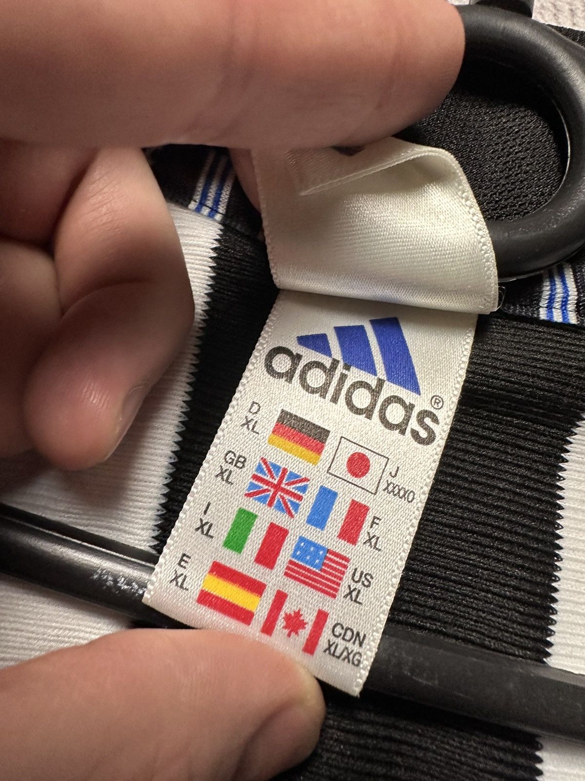 Adidas × Vintage Vintage New Castle United Adidas soccer jersey size M/L Size US M / EU 48-50 / 2 - 7 Thumbnail