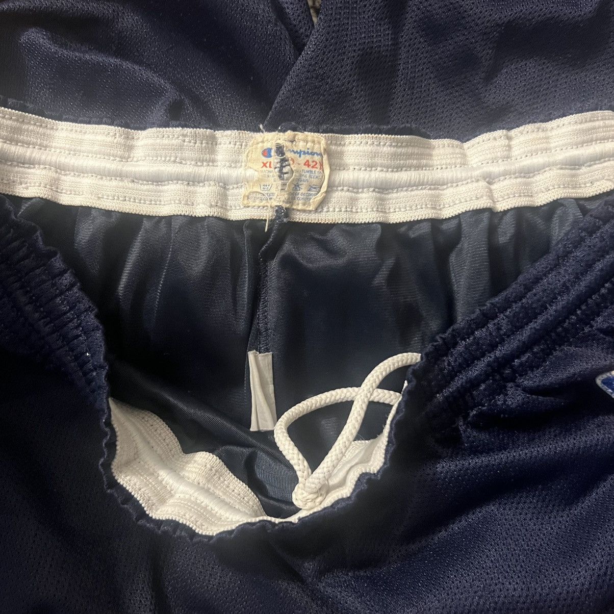 Champion × NBA × Vintage Vintage 90s NBA Denver Nuggets Champion Basketball Shorts XL Size US 32 / EU 48 - 5 Thumbnail