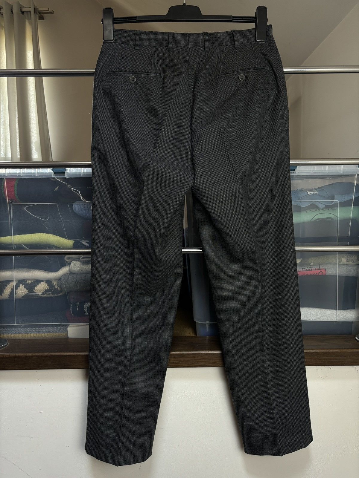 Aquascutum × Designer Aquascutum London Wool Suit Set Blazer + Pants Size 38S - 11 Thumbnail