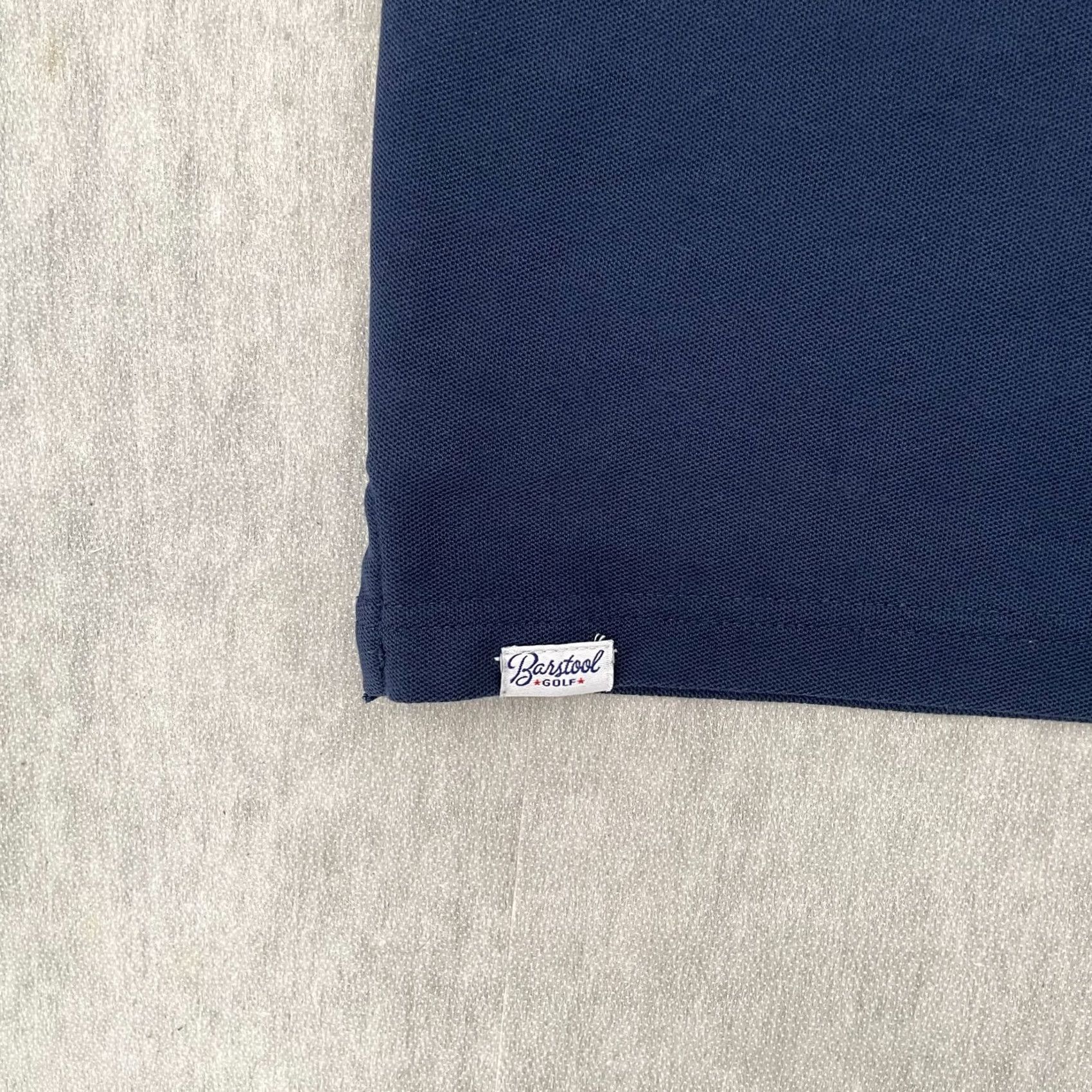 Vintage Barstool Golf Shirt Adult XL Blue Polo Ryder Cup Logo Mens XL Polo Shirt Barstool Golf Blue Polo Shirt Mens XL Size US XL / EU 56 / 4 - 3 Thumbnail