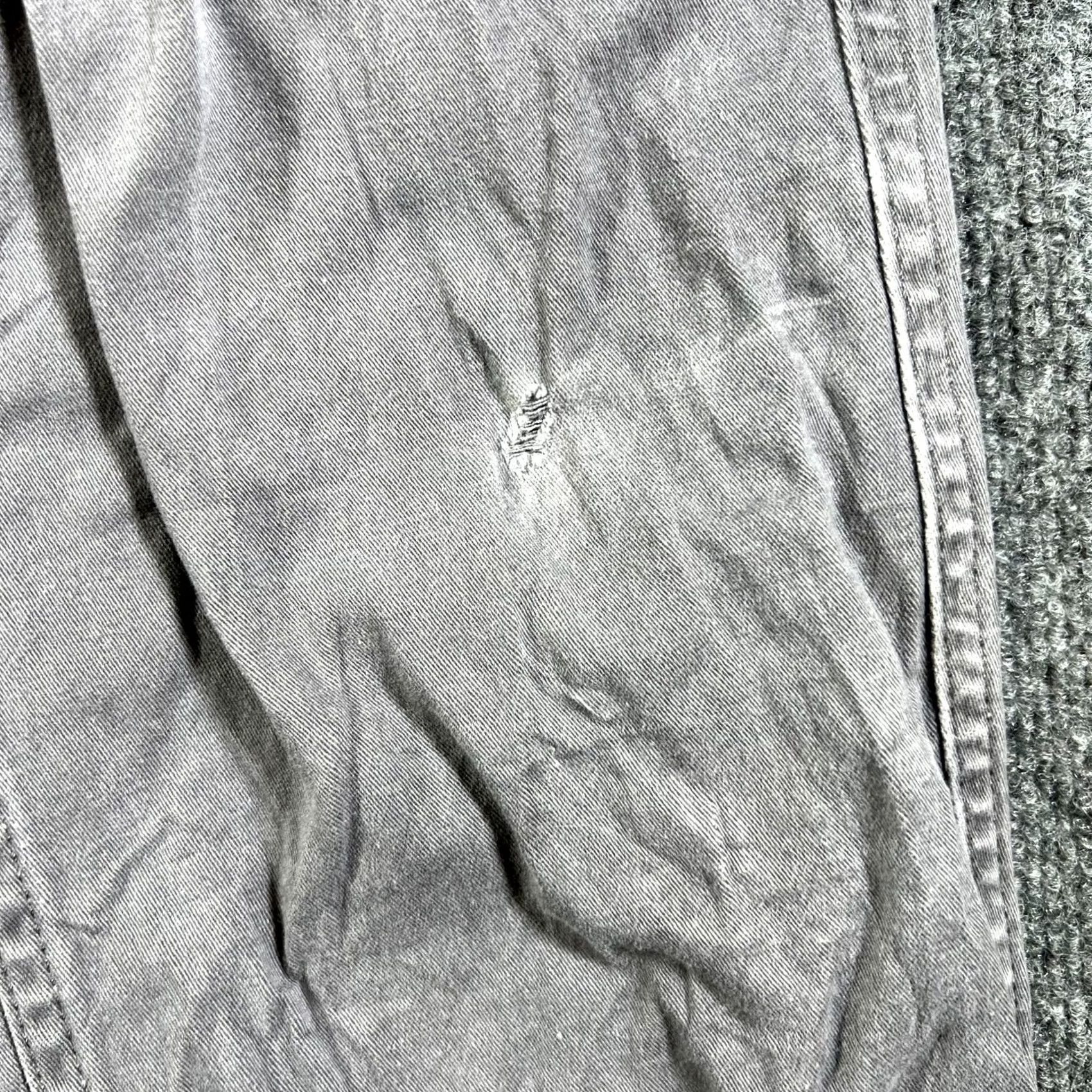 Vintage Sonoma Pants Men's 32 Gray Flexwear Straight Leg Cargo Pockets Size US 32 / EU 48 - 7 Thumbnail