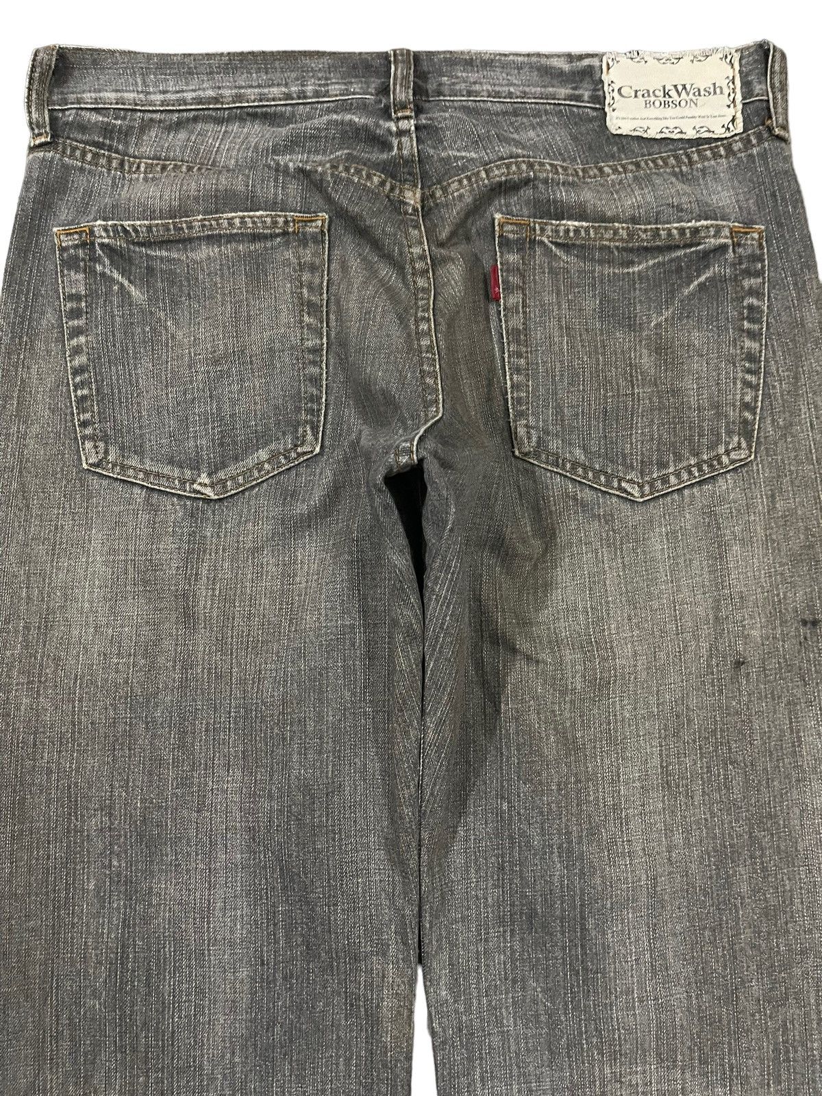 JNCO Vintage Japanese Brand Faded Wash Style Distress Loose Jeans Size US 34 / EU 50 - 4 Thumbnail