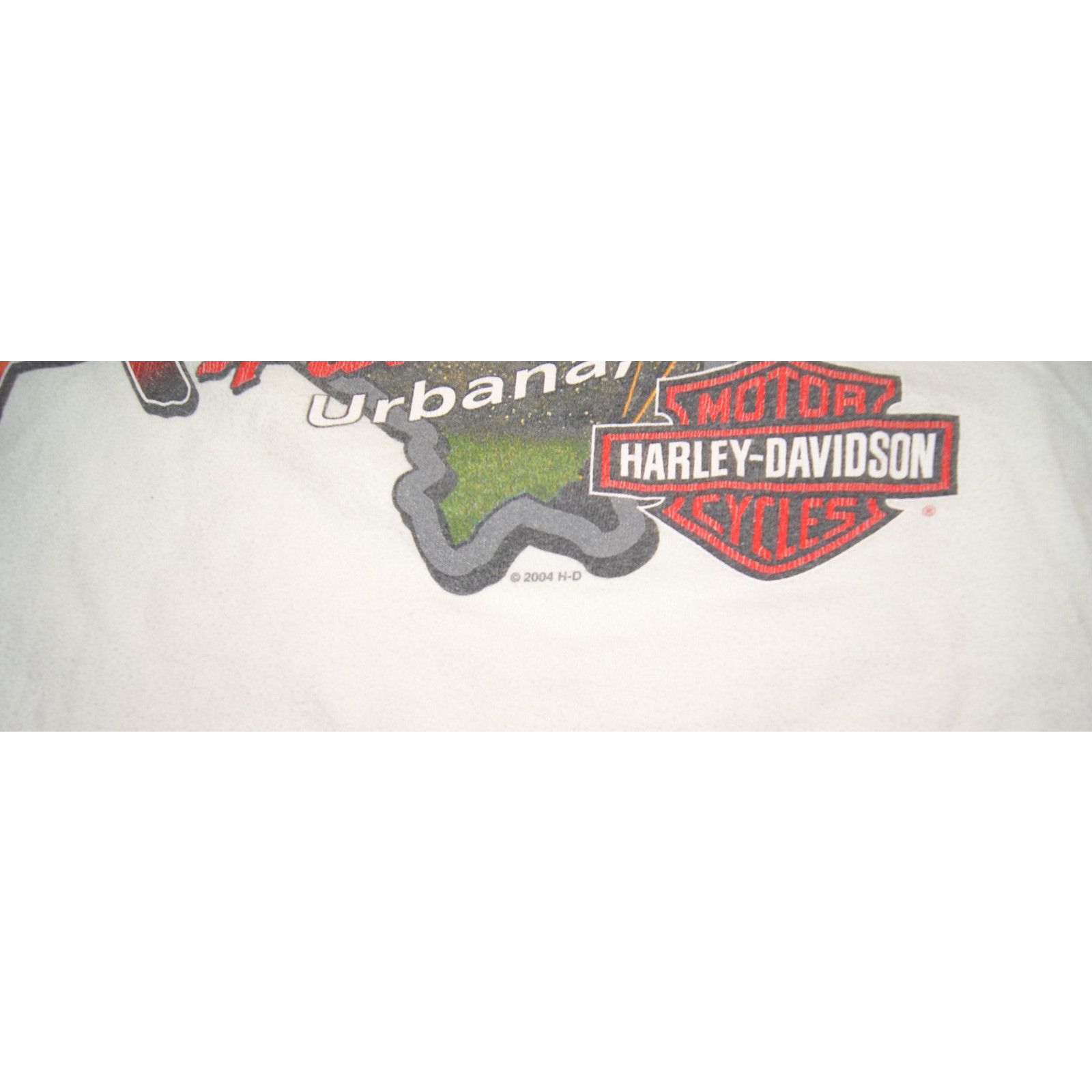 Harley Davidson VTG Y2K Harley Davidson White L TShirt USA Size US L / EU 52-54 / 3 - 7 Thumbnail