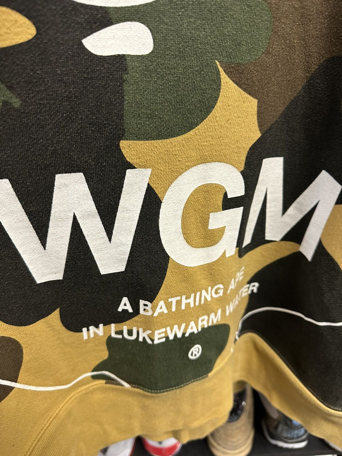 Bape Bape camo wgm pre owned xxl men’s tan Size US XXL / EU 58 / 5 - 2 Thumbnail