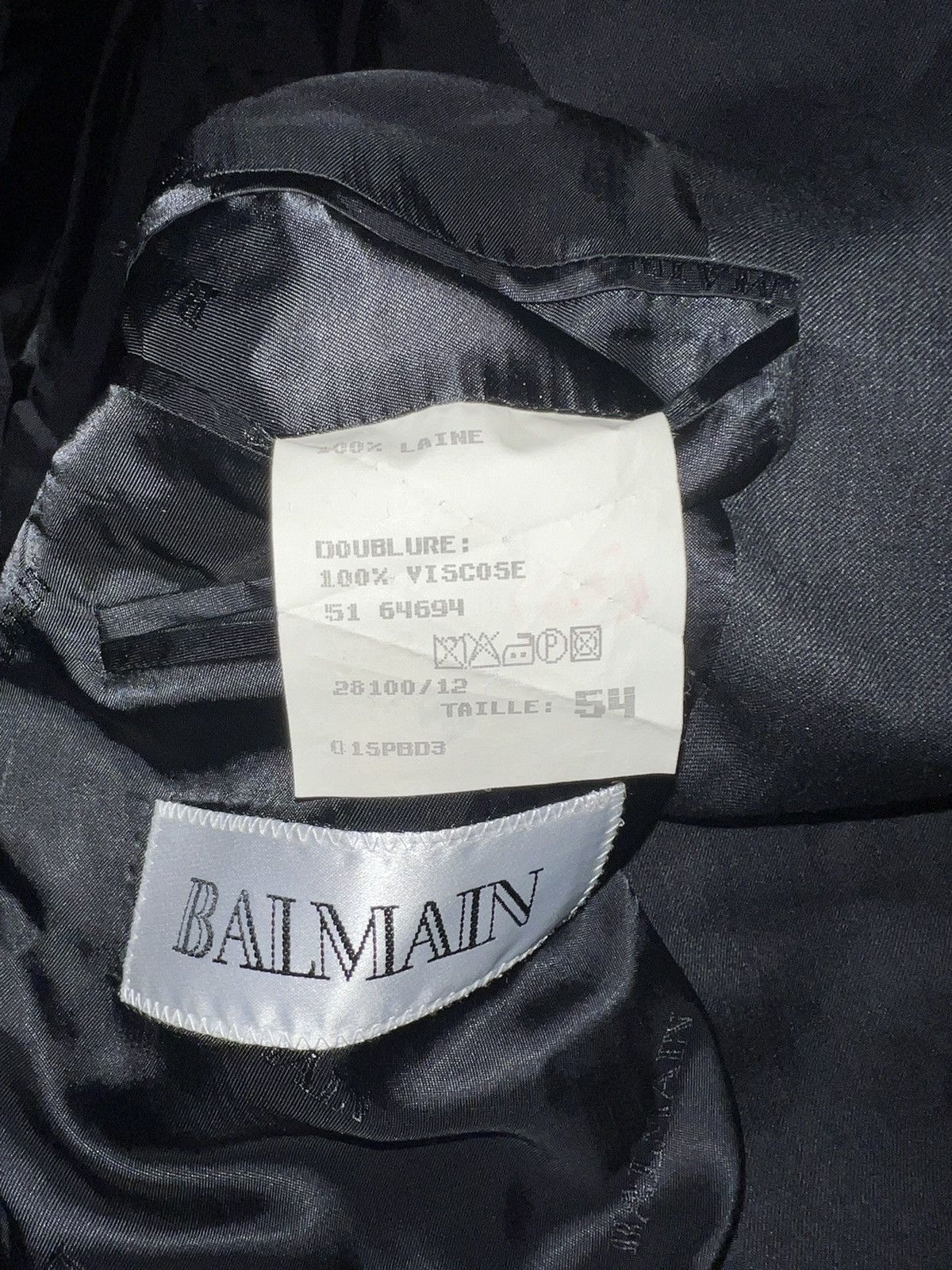 Balmain Balmain Paris Blazer Jacket Size 54L - 8 Thumbnail