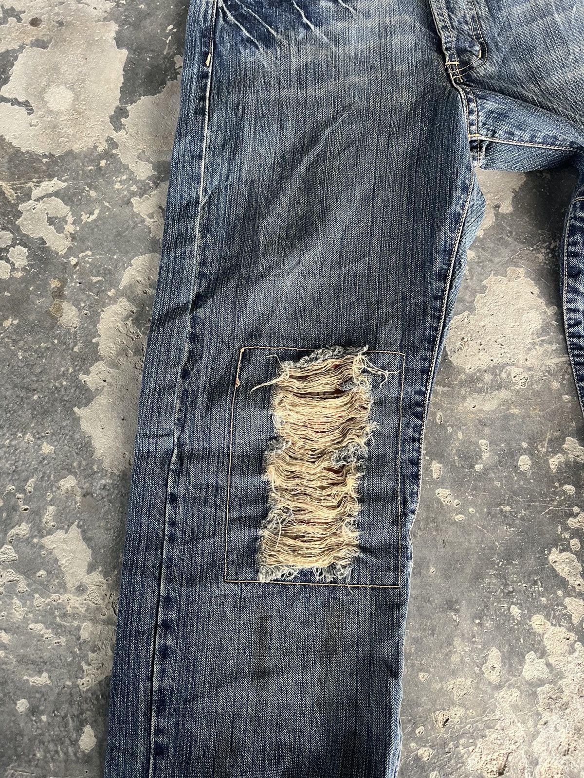 Hysteric Glamour Patchwork Kapital Inspired Denim Size US 31 - 16 Thumbnail