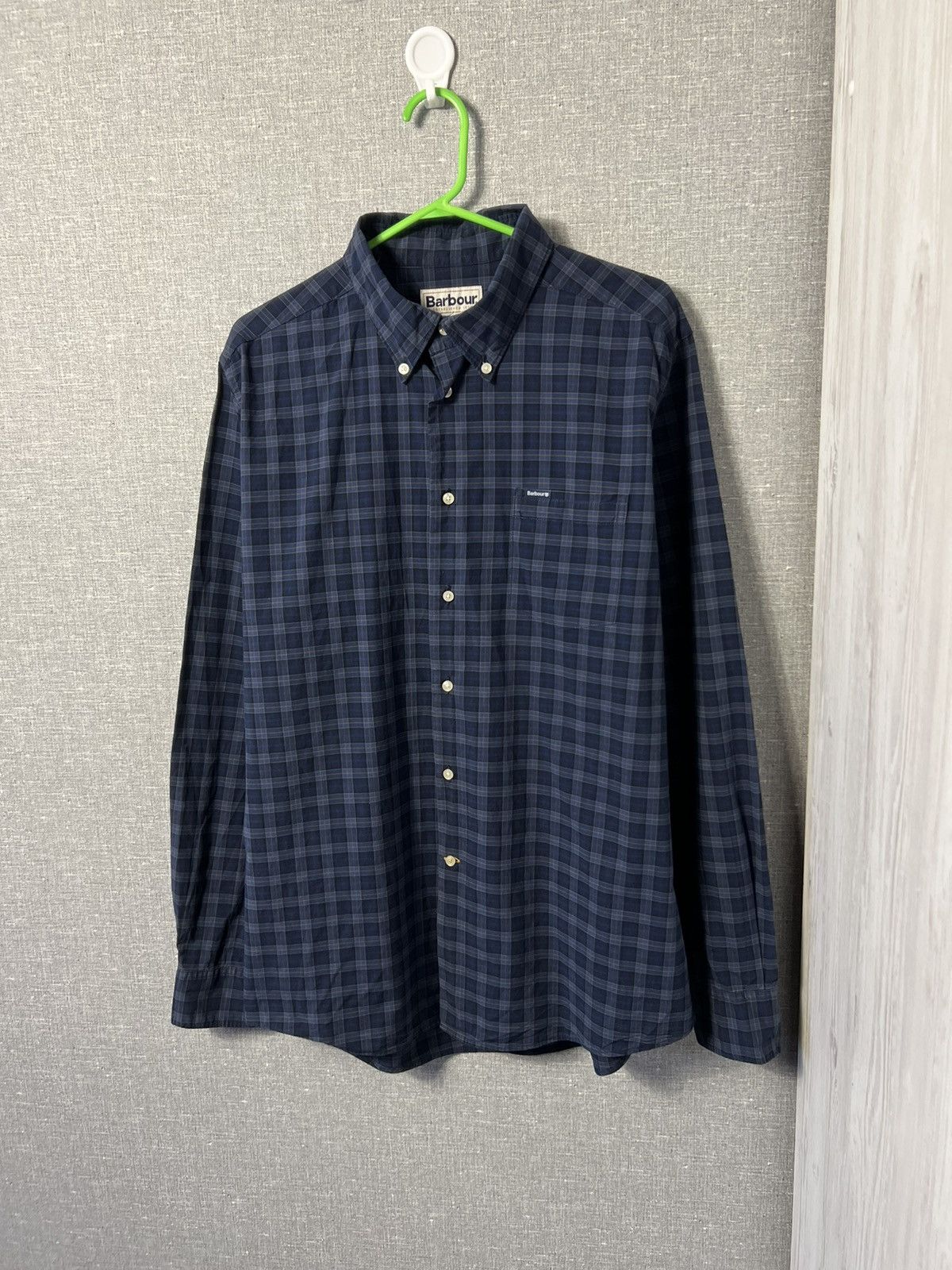 Barbour Barbour Button Up‎ Long Sleeve Checkered Shirt Size US L / EU 52-54 / 3 - 1 Thumbnail