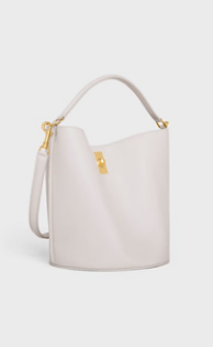 Celine o1w1db10326 195573CR4 Size :OS/ Bucket Bag in White Size ONE SIZE - 3 Thumbnail