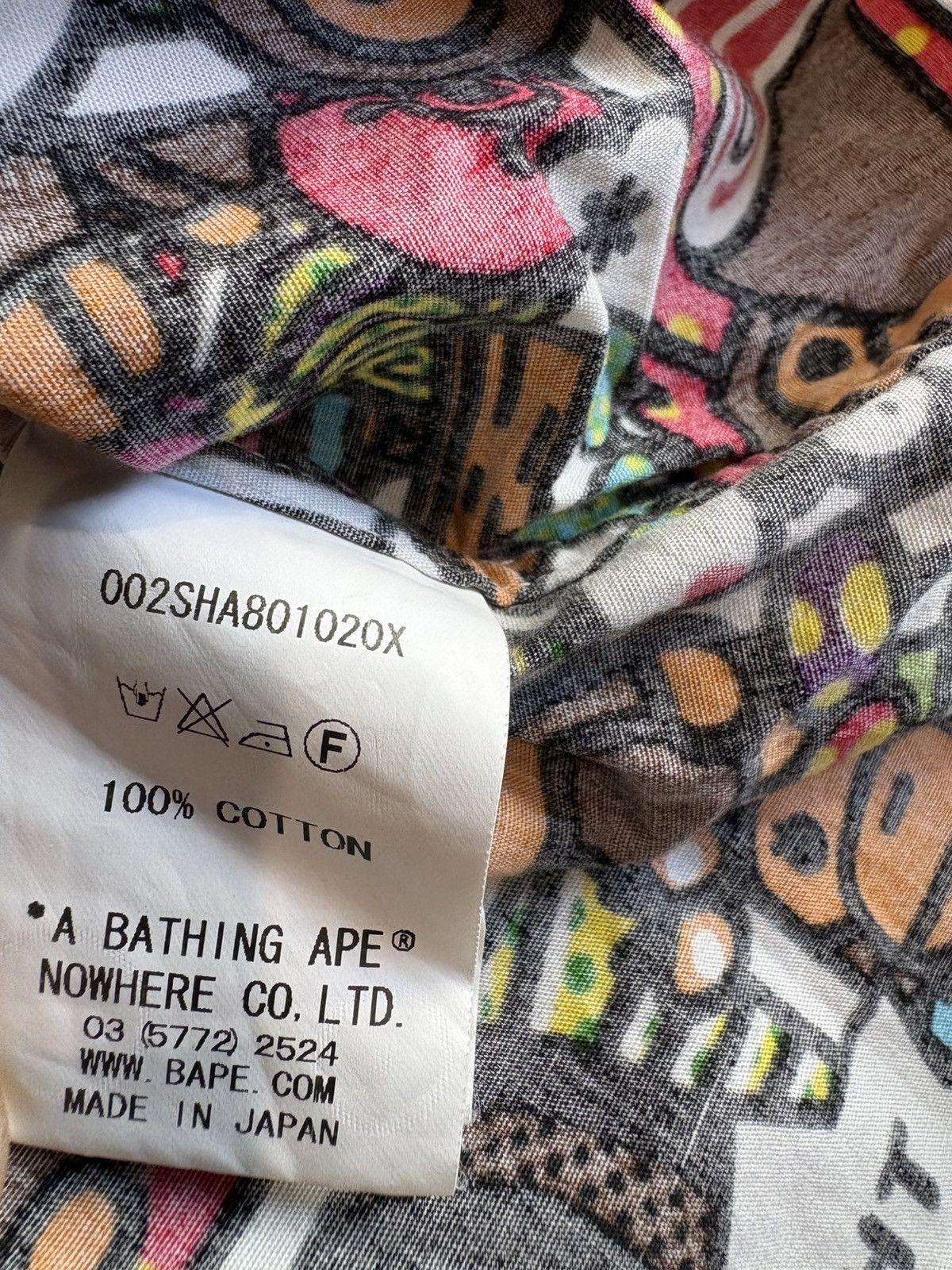 Bape BAPE Comic Milo & Lisa shirt A Bathing Ape Size M Size US M / EU 48-50 / 2 - 4 Thumbnail