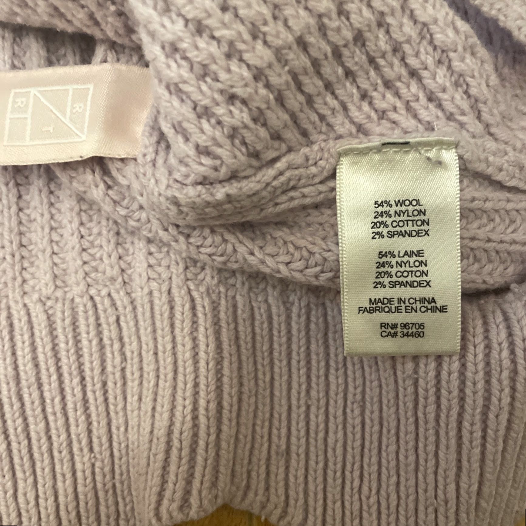 Rebecca Taylor Rebecca Taylor Sweater Ladies Med Purple Mock Neck Basket Weave Open Knit Pullover Knit Open-Knit Raglan Sleeve Long Sleeve Size M / US 6-8 / IT 42-44 - 6 Thumbnail