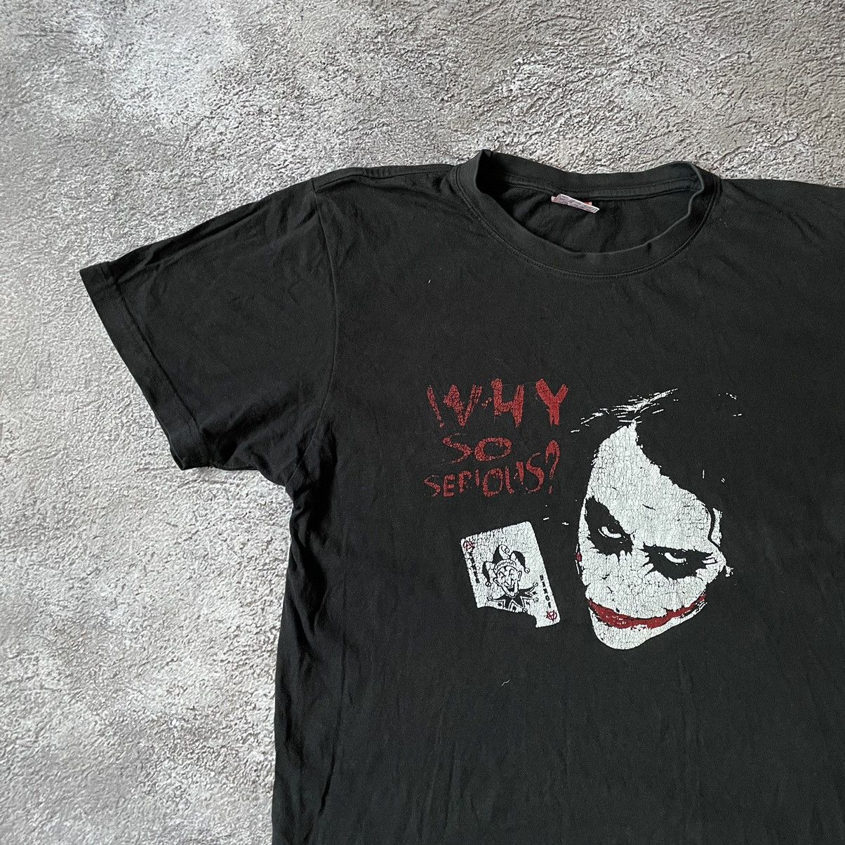 Band Tees Vintage 00S JOKER HORROR FACE CREEPY ABSTRACT ANGRY BONES Size US M / EU 48-50 / 2 - 2 Thumbnail
