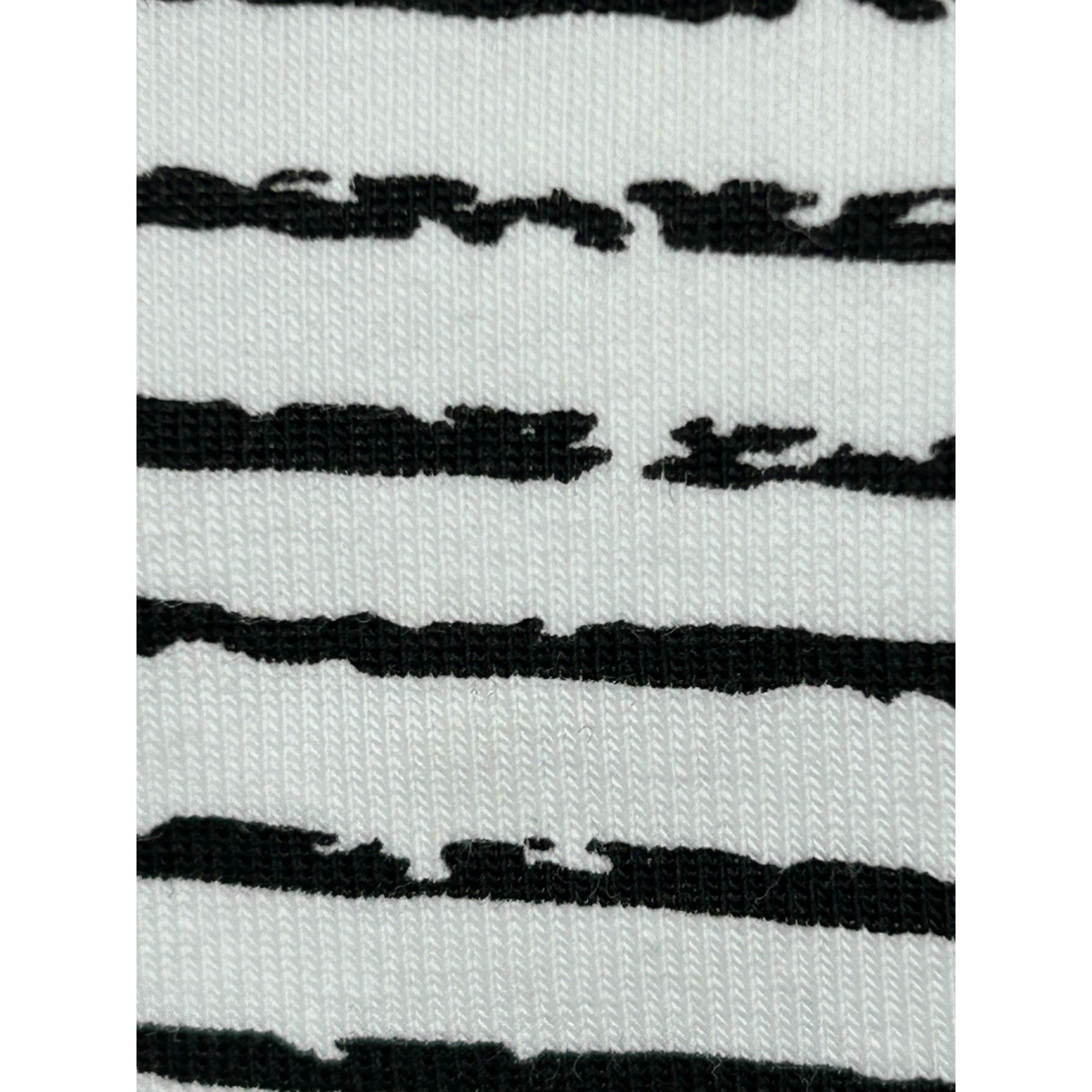 Other E.L.I Tunic Top XL Black White Stripes Long Sleeve V-Neck Bu Size XL / US 12-14 / IT 48-50 - 10 Thumbnail